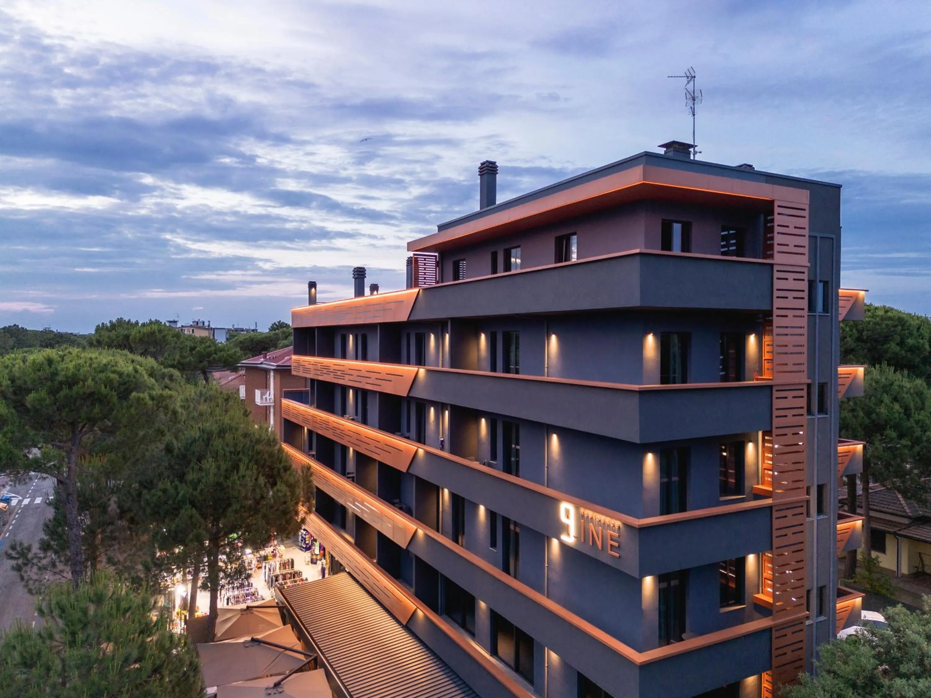 Property building in Residence 9 Line