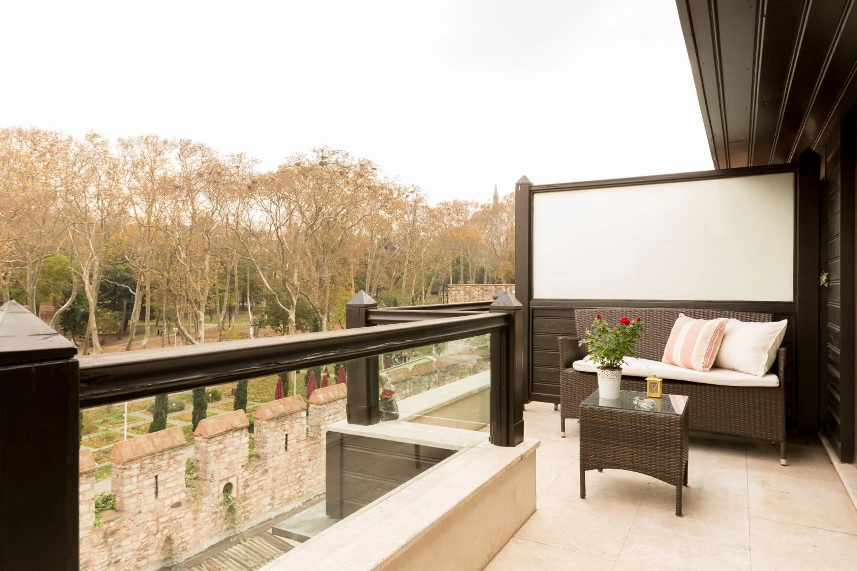 Balcony/Terrace in Sirkeci Mansion
