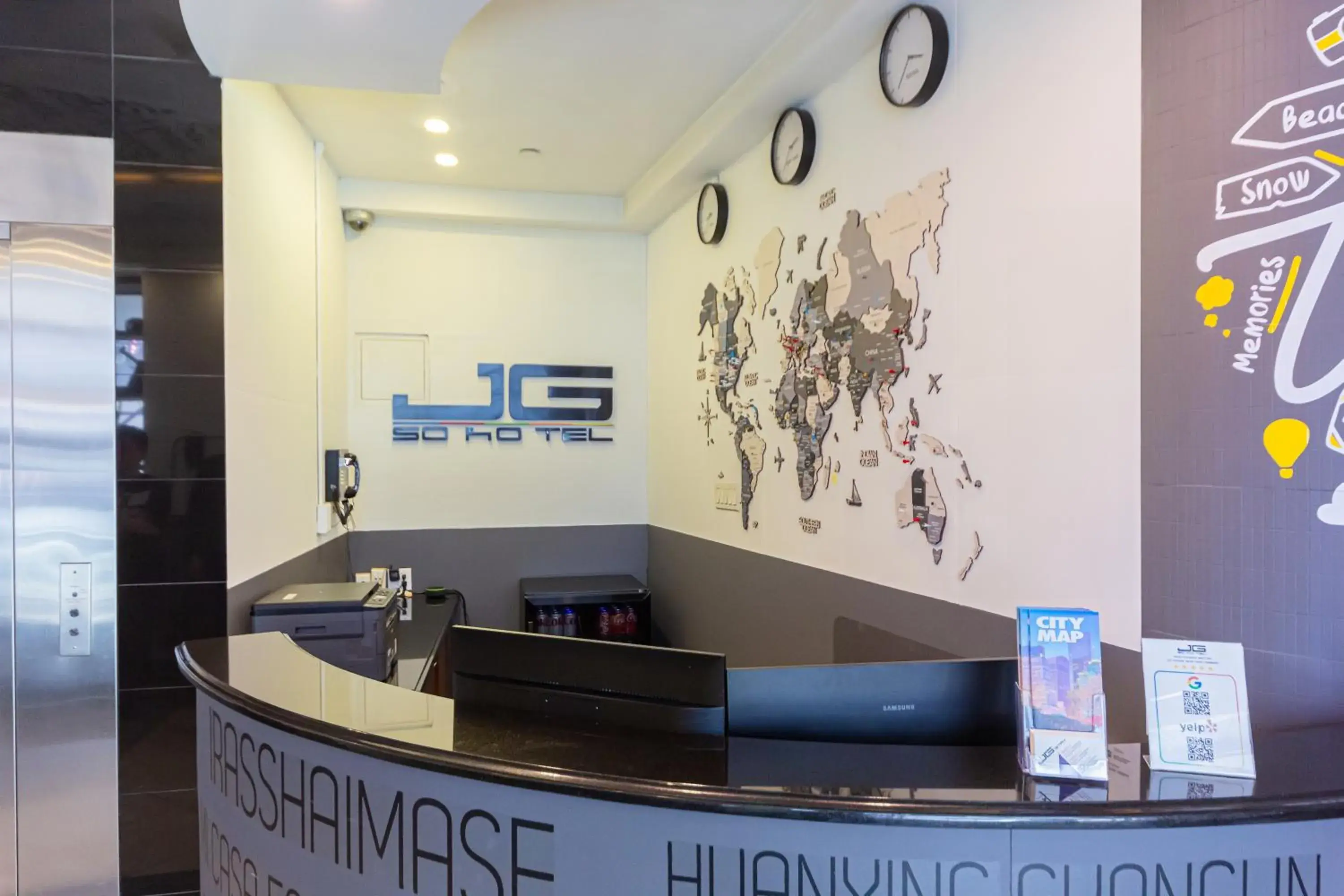 Lobby or reception in JG Sohotel Lobby or reception in JG Sohotel