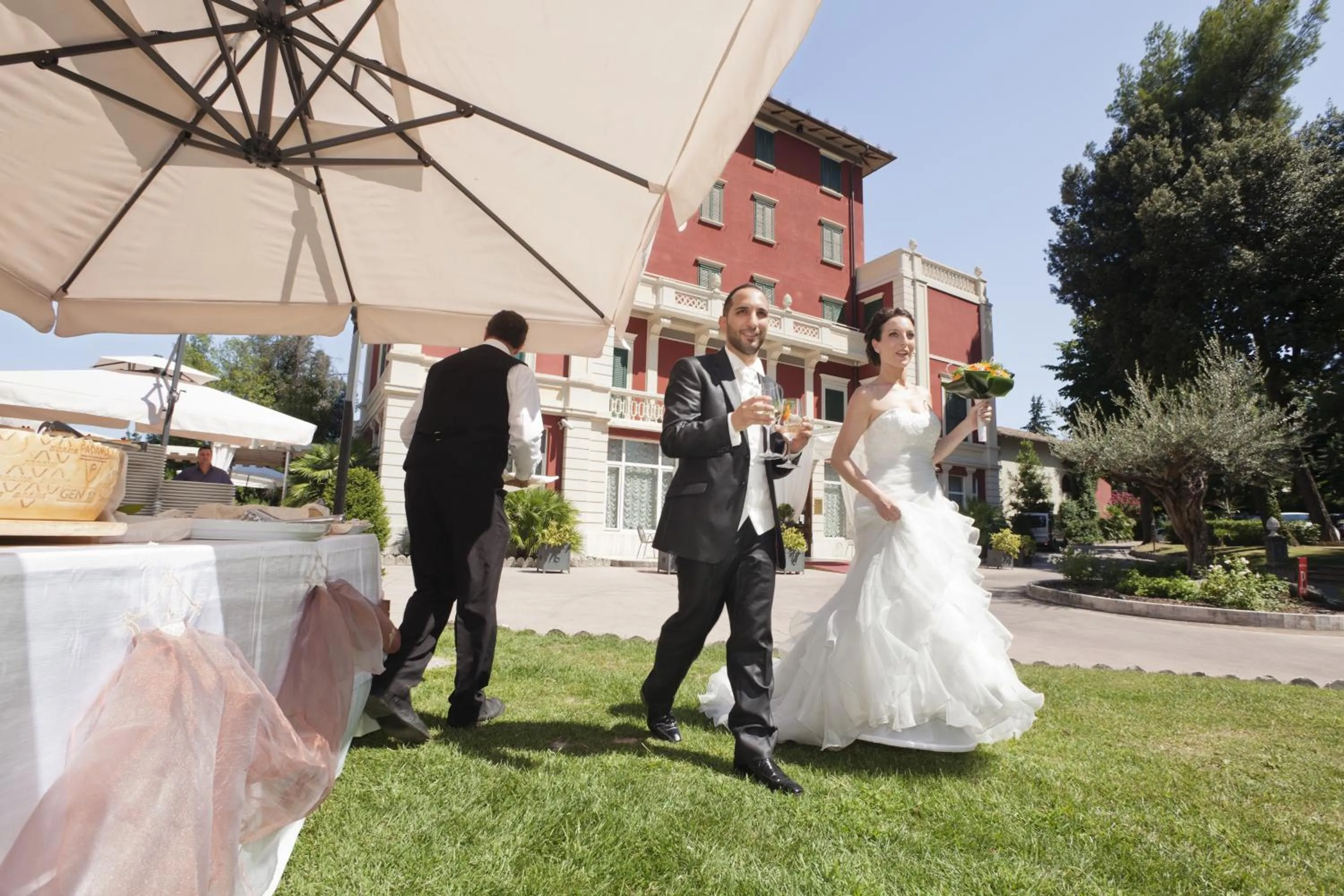 Garden in Hotel Villa Pigna