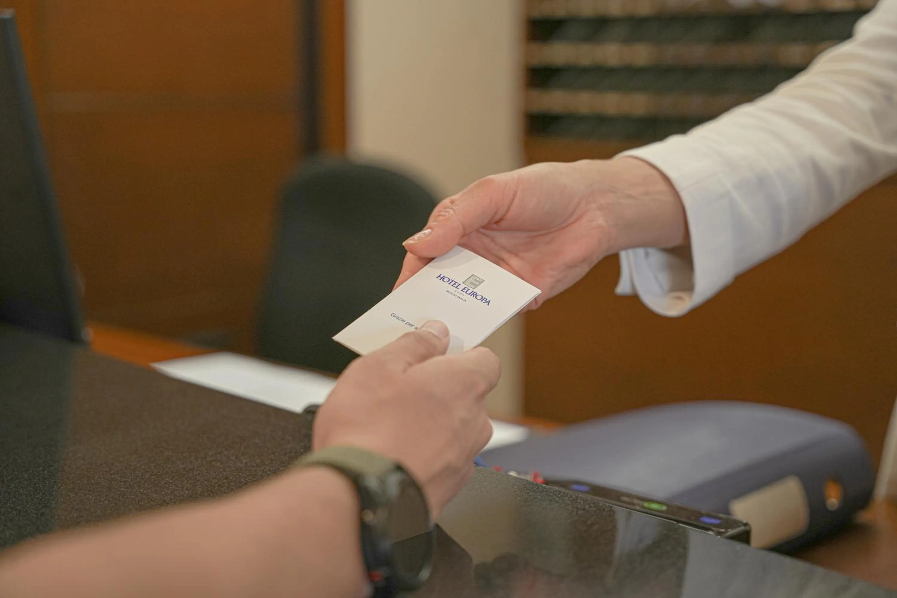 Lobby or reception in Hotel Europa
