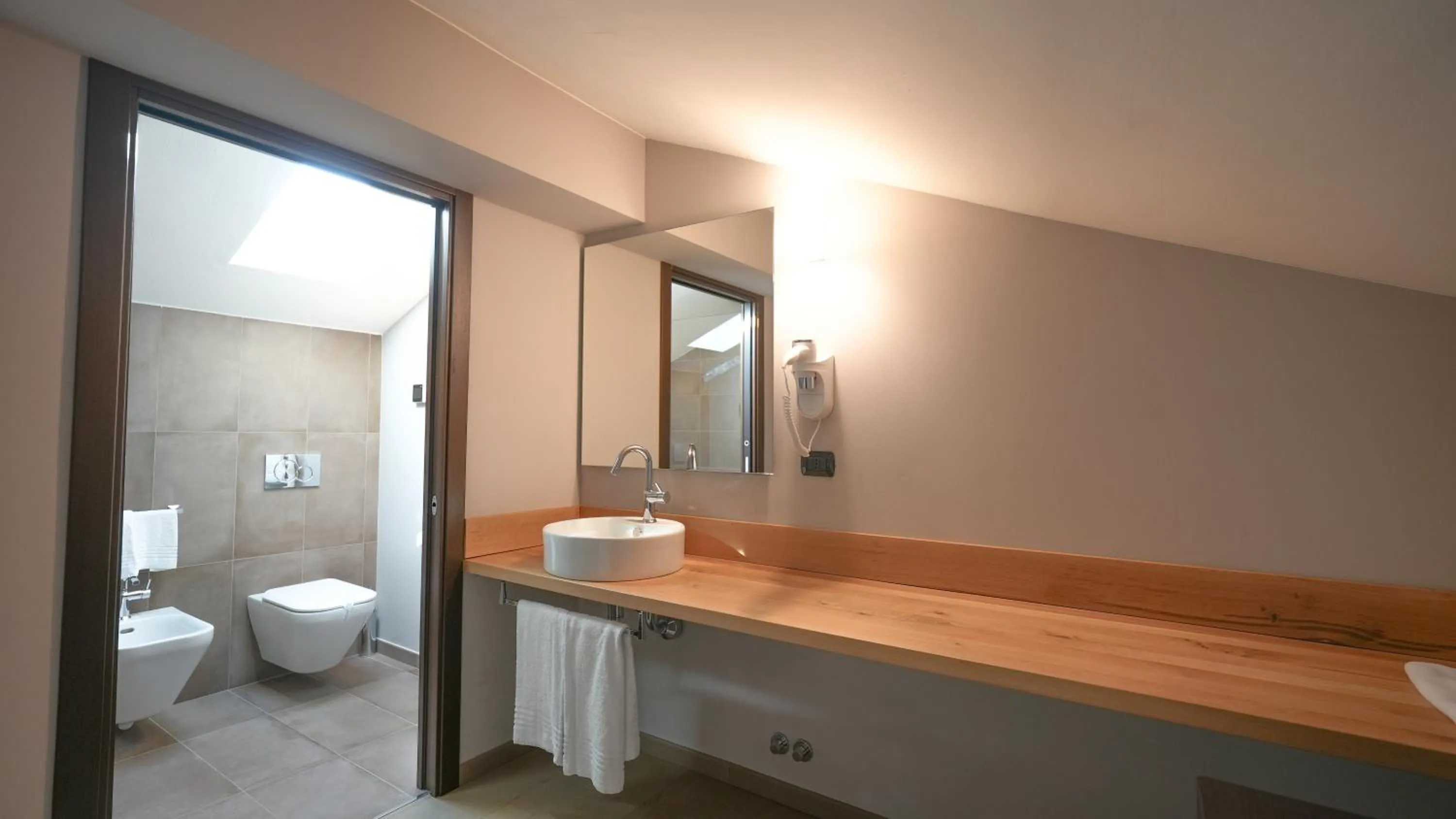 Shower in Hotel Europa