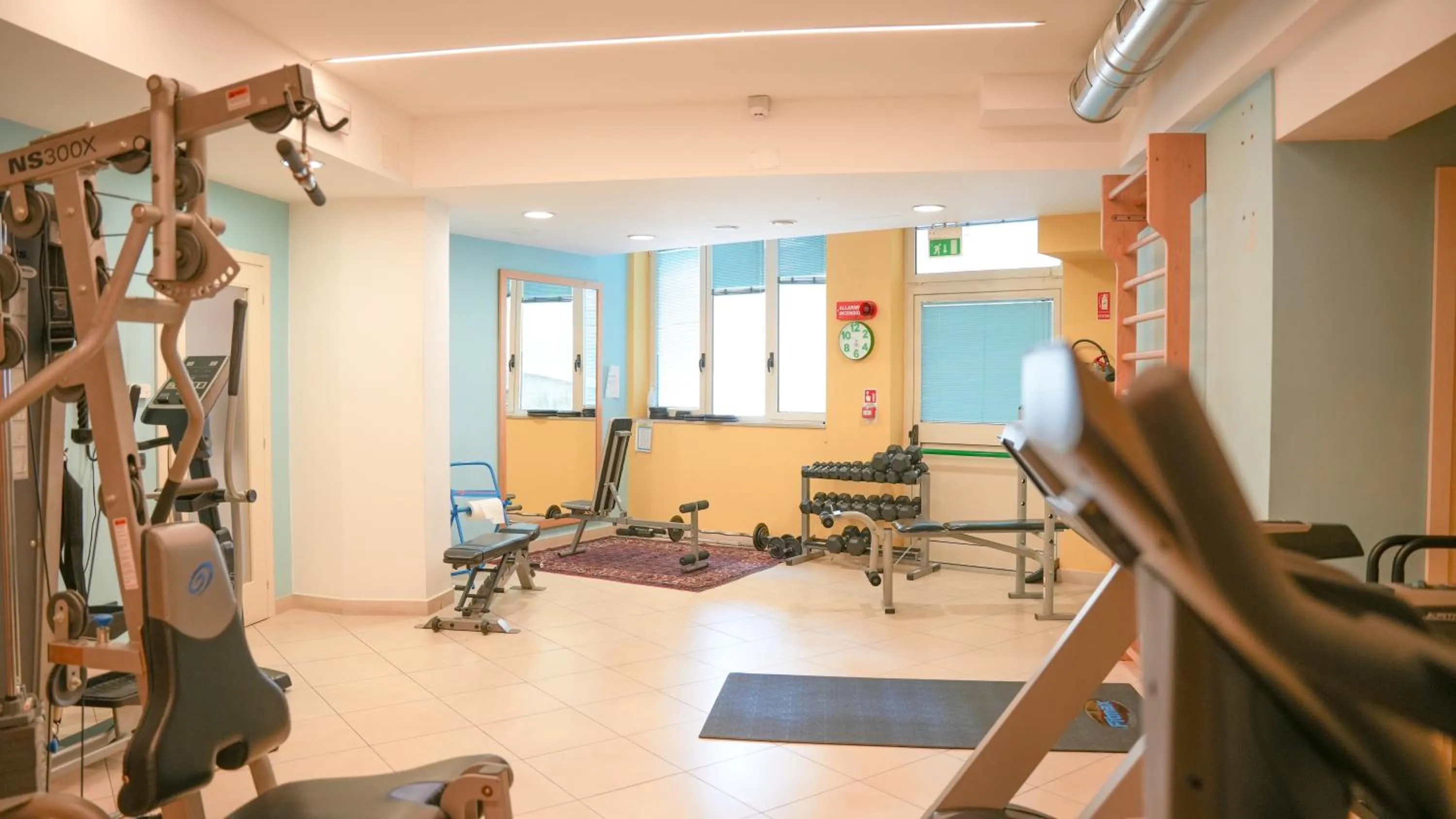 Fitness centre/facilities in Hotel Europa