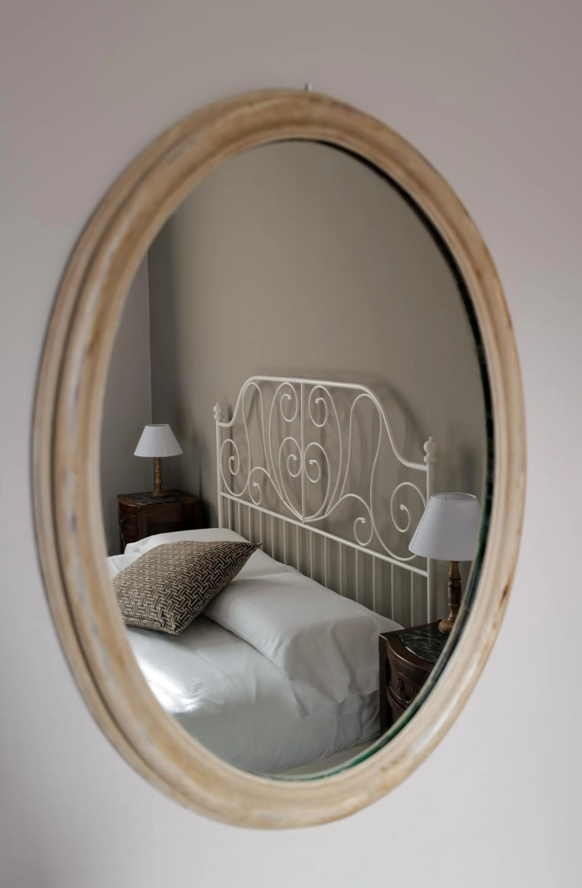 Decorative detail, Bed in Convento Boutique Hotel