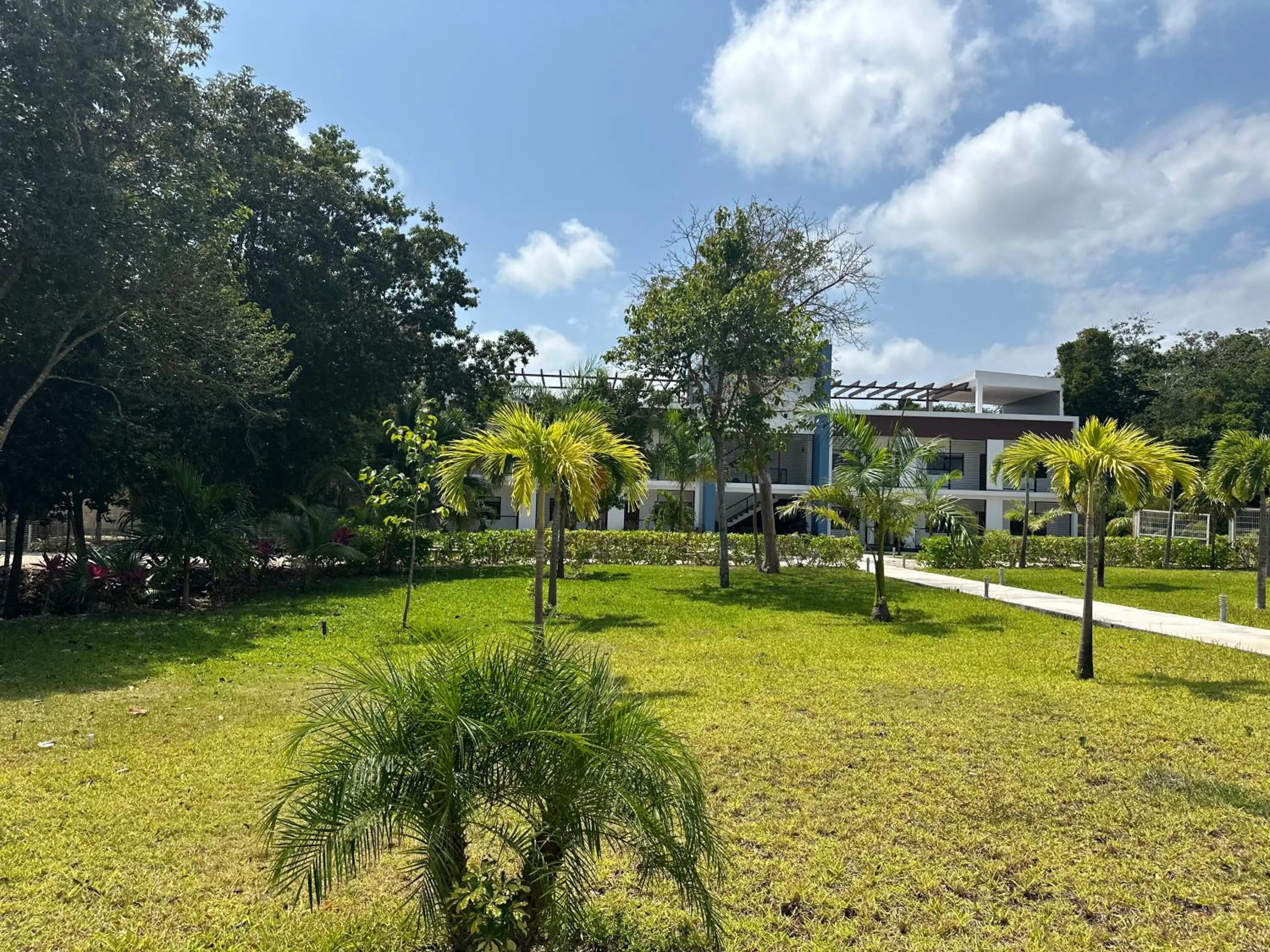 Garden in Mayan Water Hotel