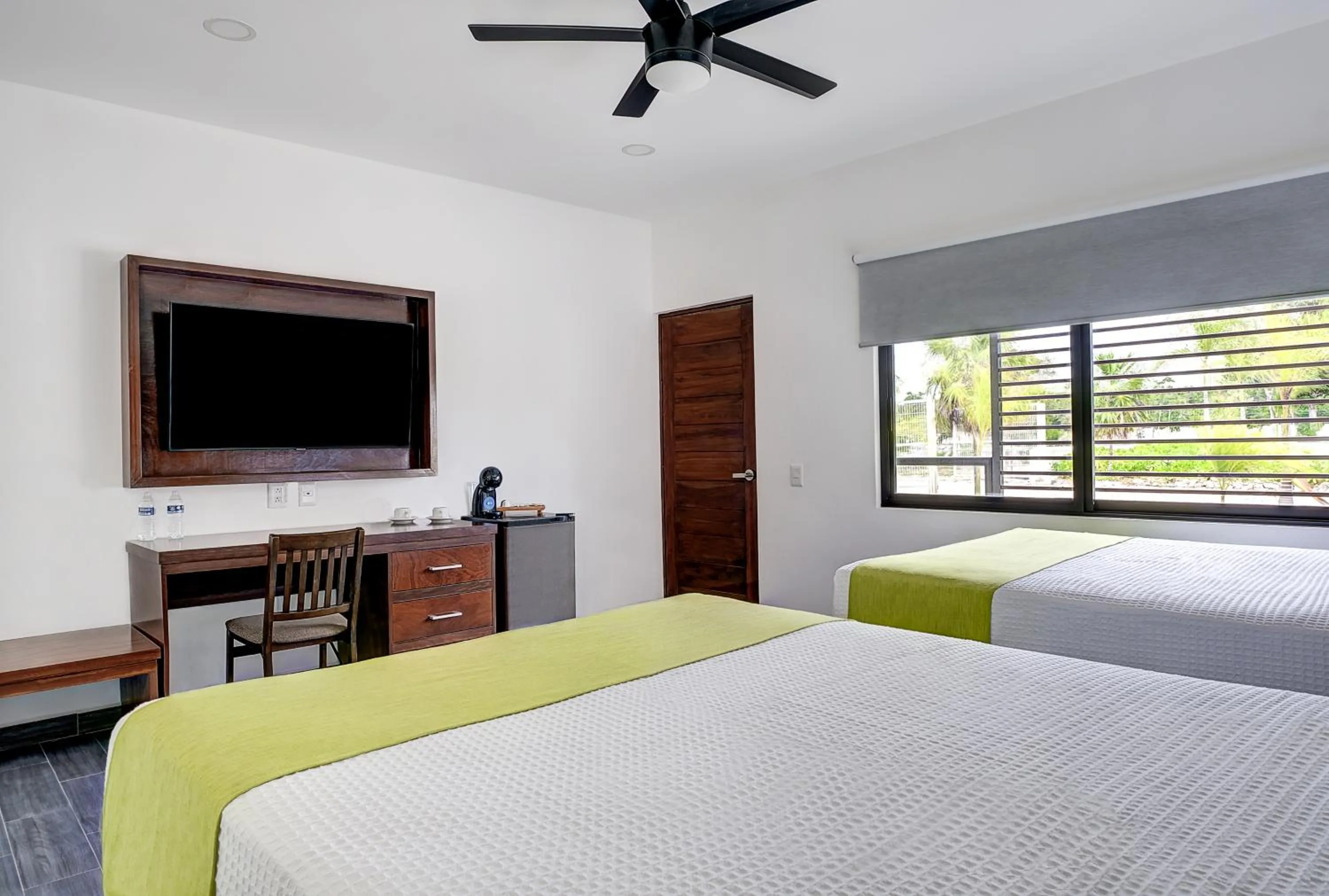 Bed in Mayan Water Hotel