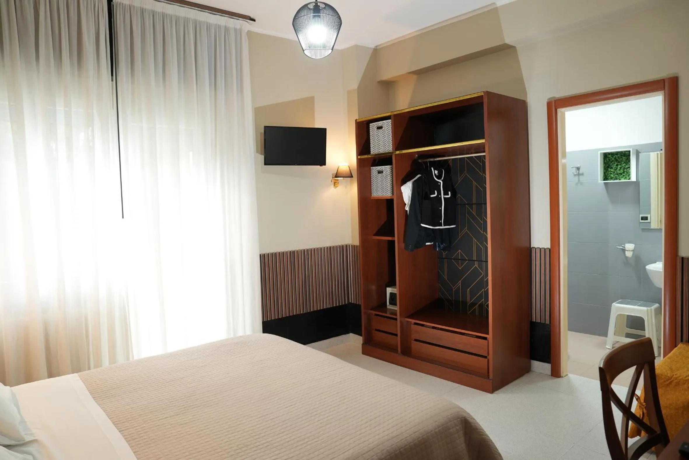 Bed in Hotel Marconi