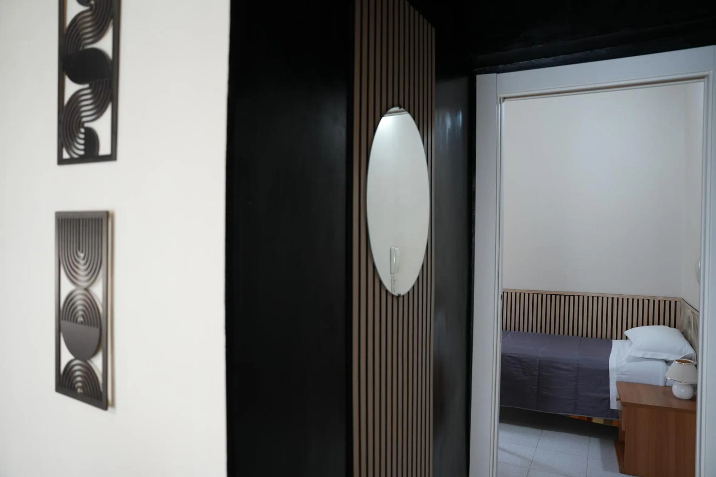 Bed in Hotel Marconi