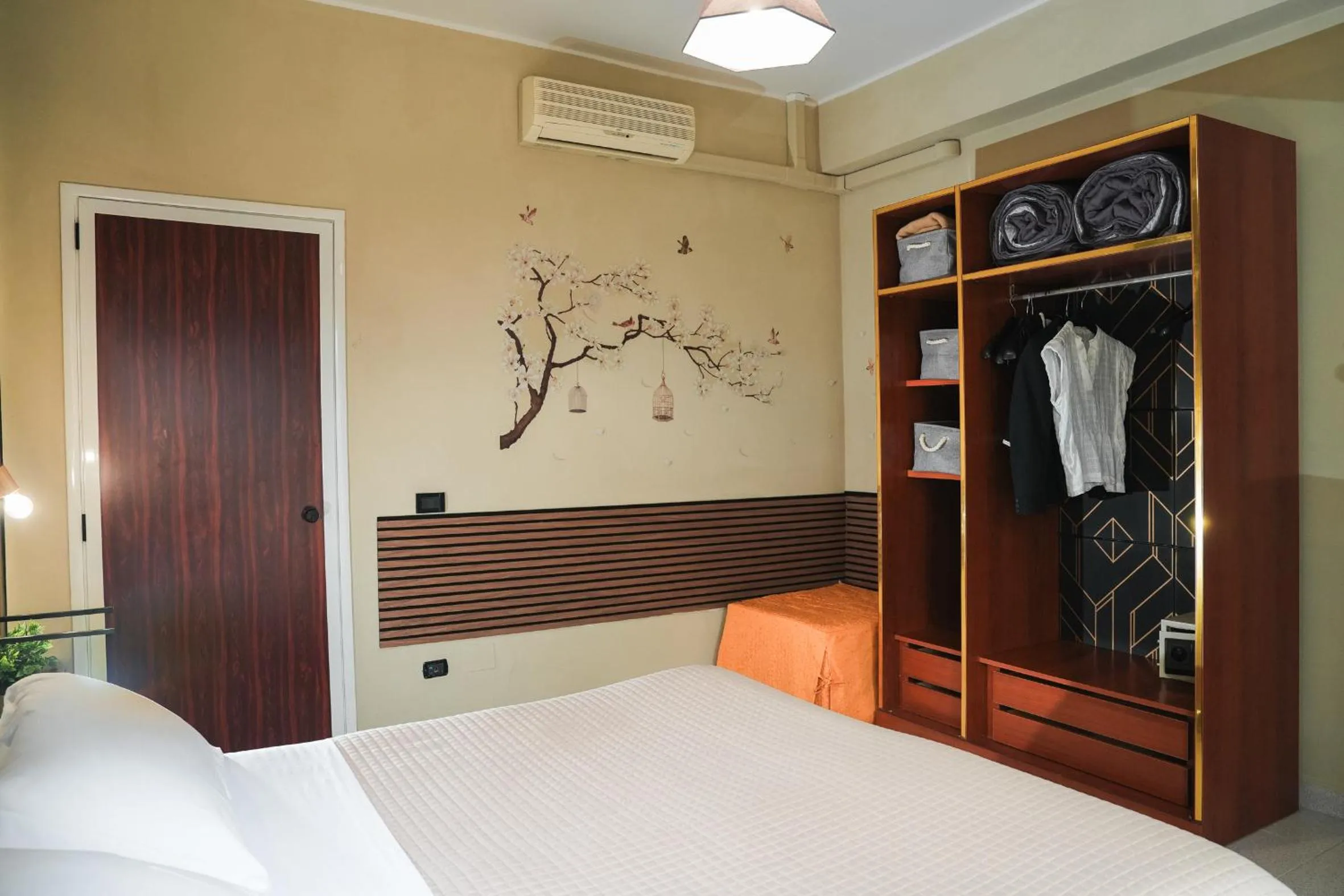 Bed in Hotel Marconi