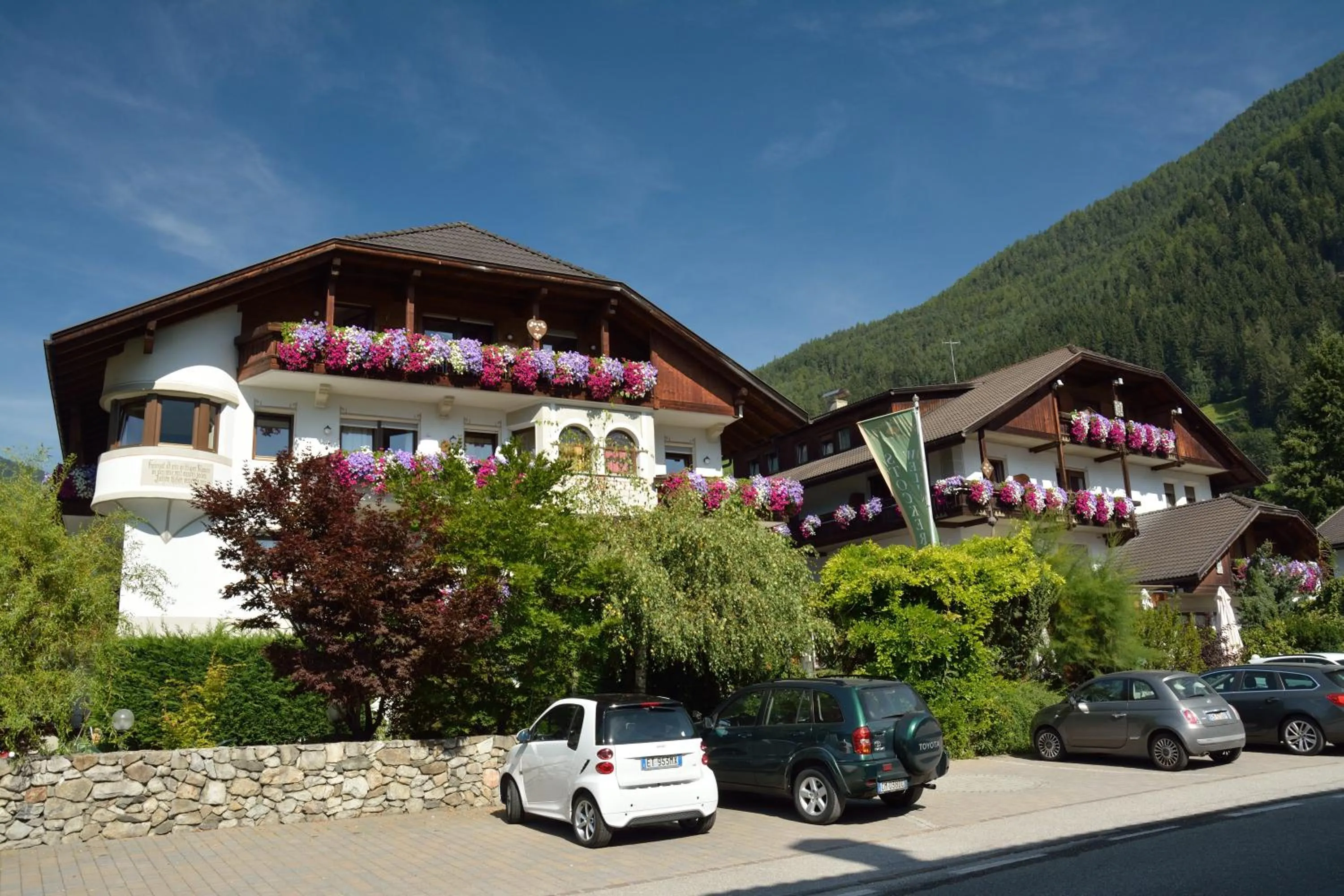 Facade/entrance in Alphotel Stocker Alpine Wellnesshotel