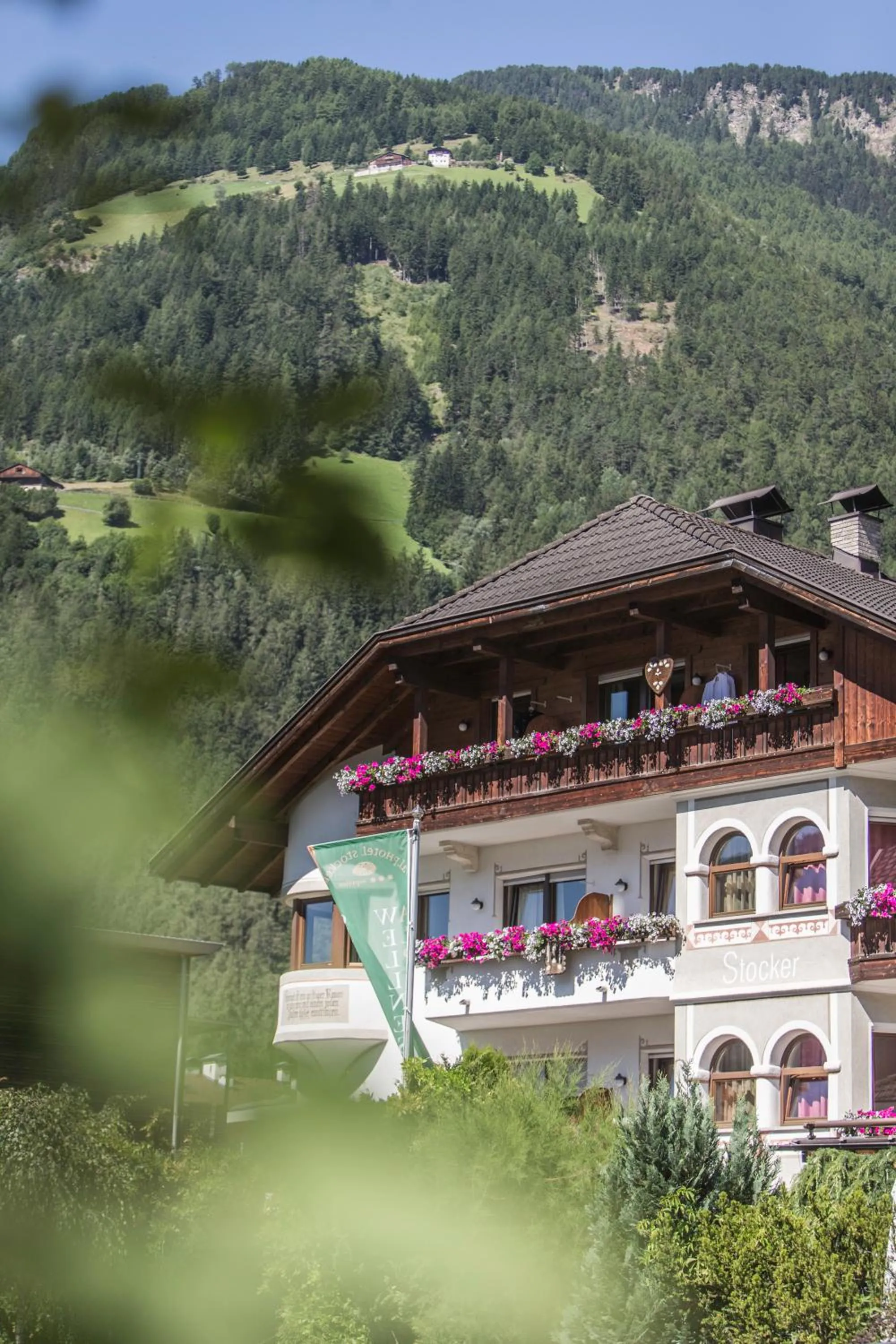 Facade/entrance in Alphotel Stocker Alpine Wellnesshotel