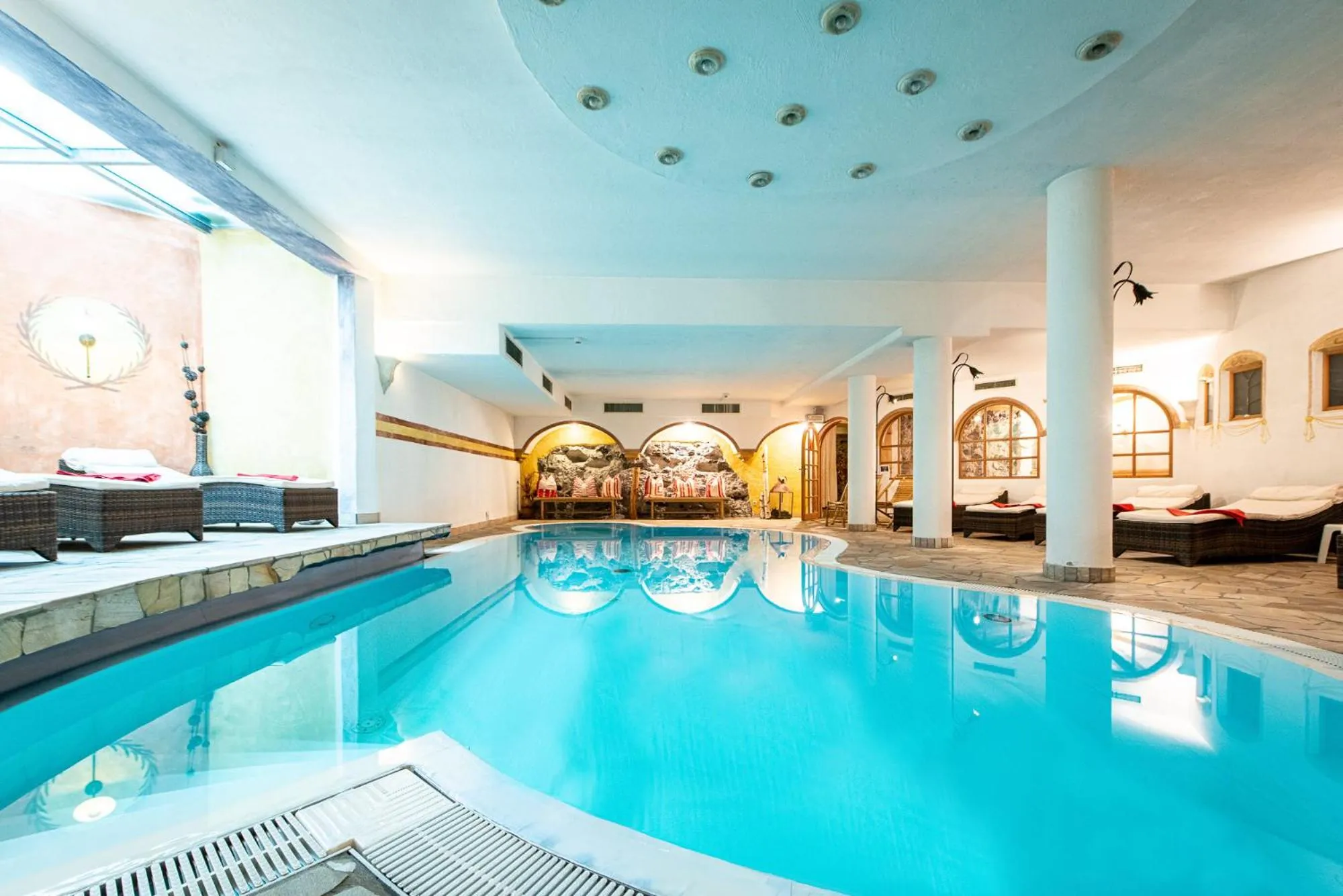 Swimming pool in Alphotel Stocker Alpine Wellnesshotel