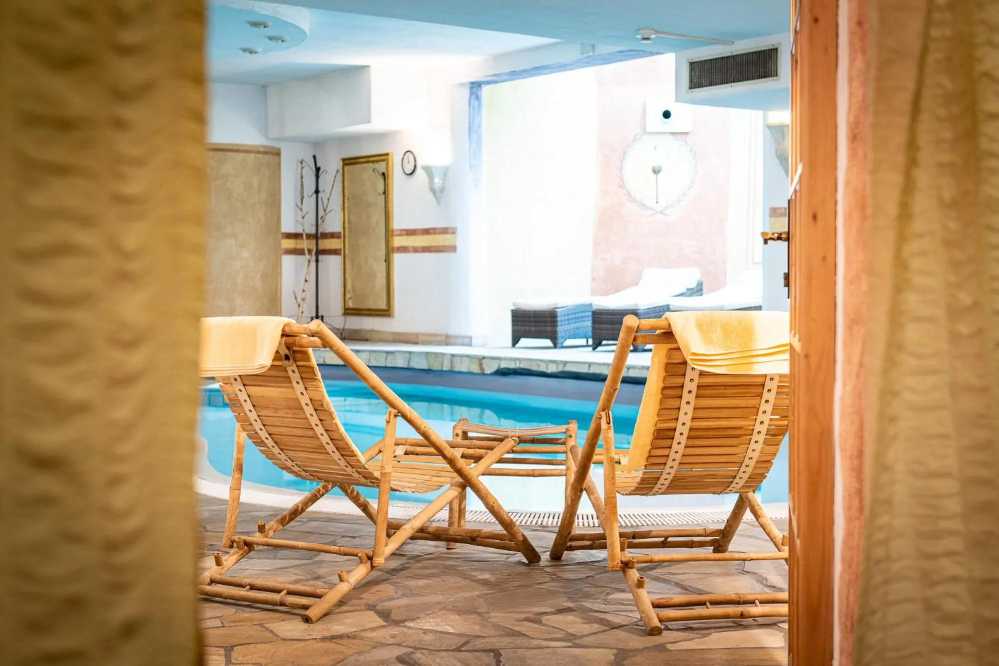 Swimming pool in Alphotel Stocker Alpine Wellnesshotel