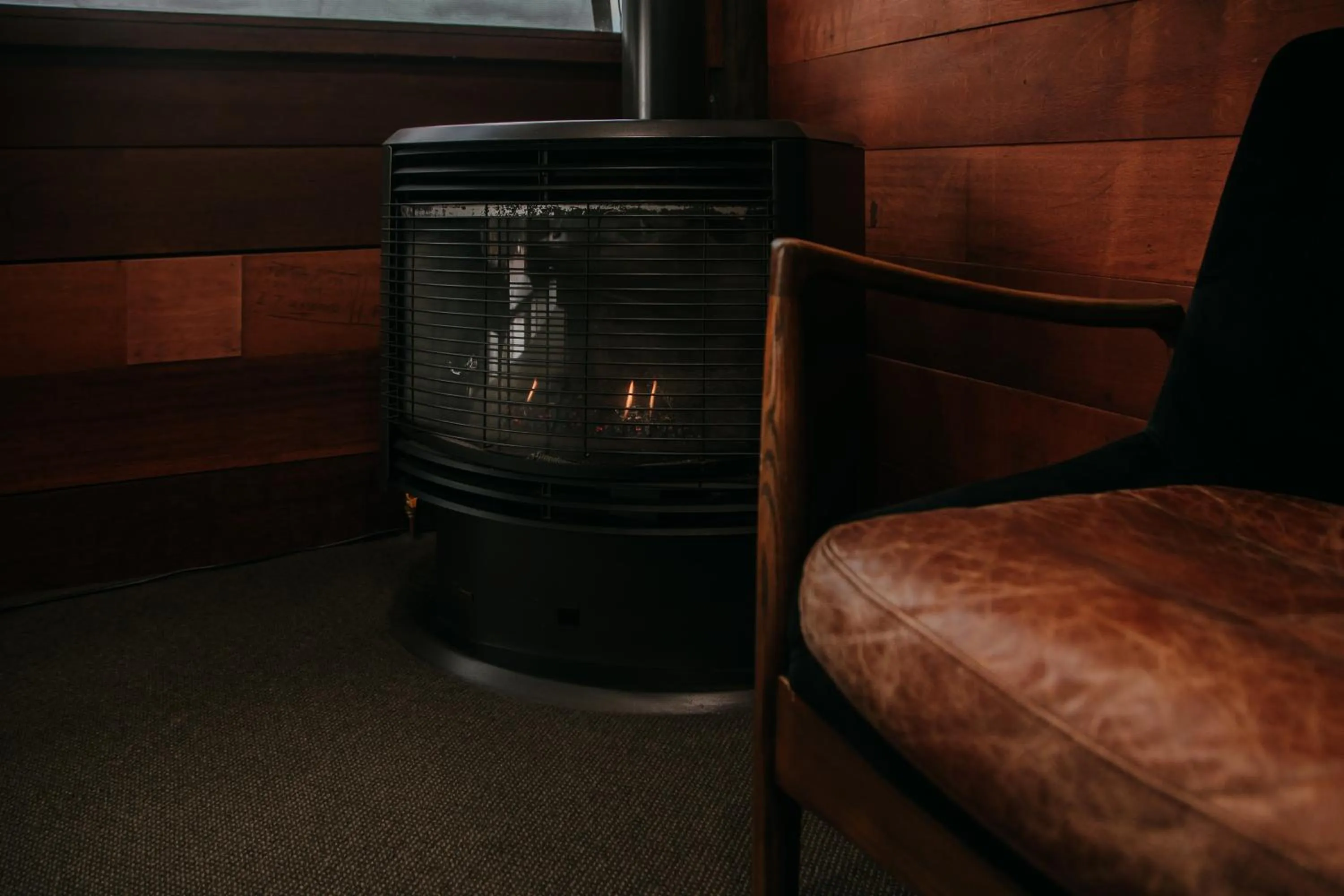 fireplace in Eagle View Escape