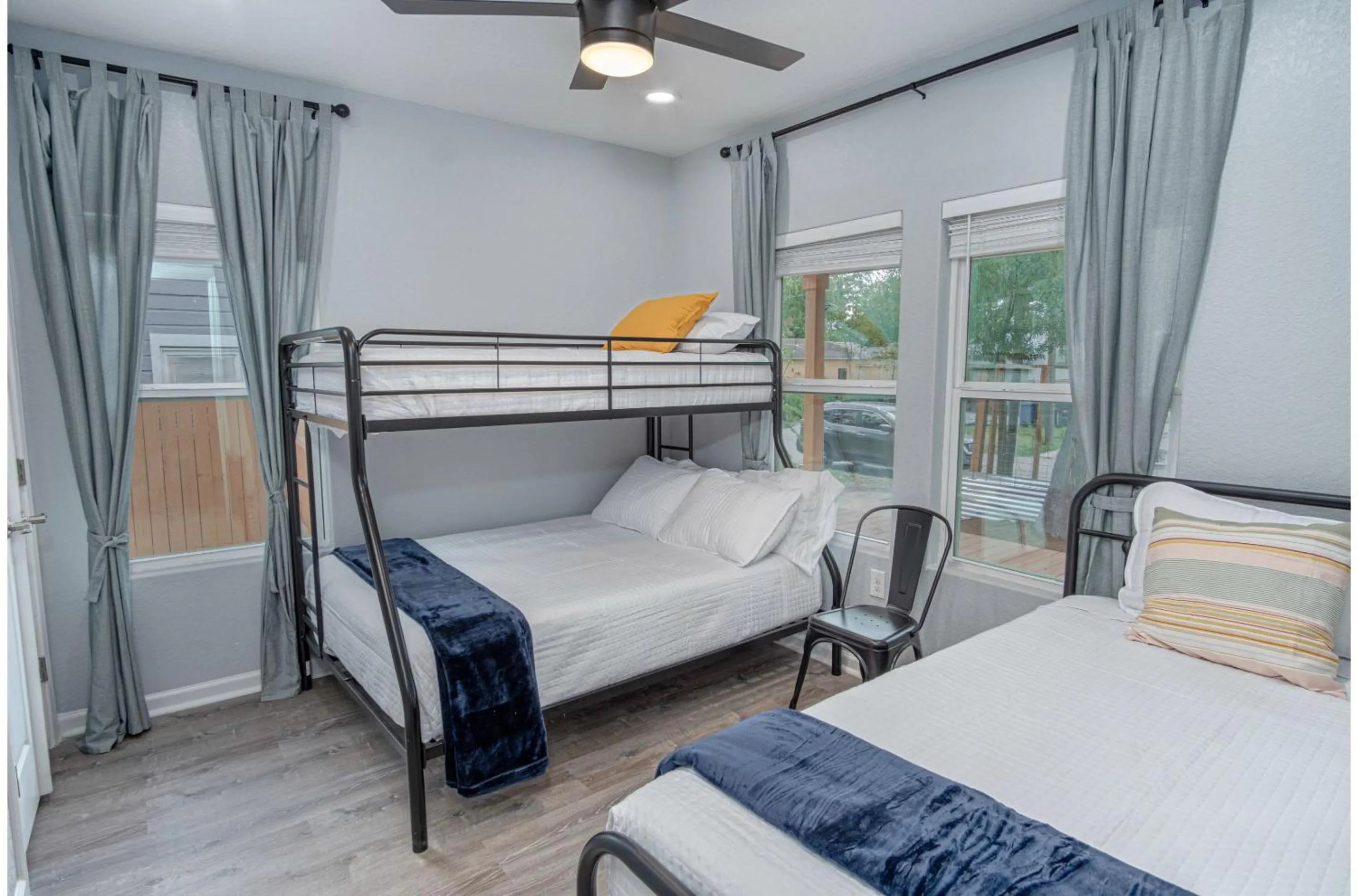 bunk bed, Bed in Newly Remodeled 4BR 2BA Near Amazing Downtown