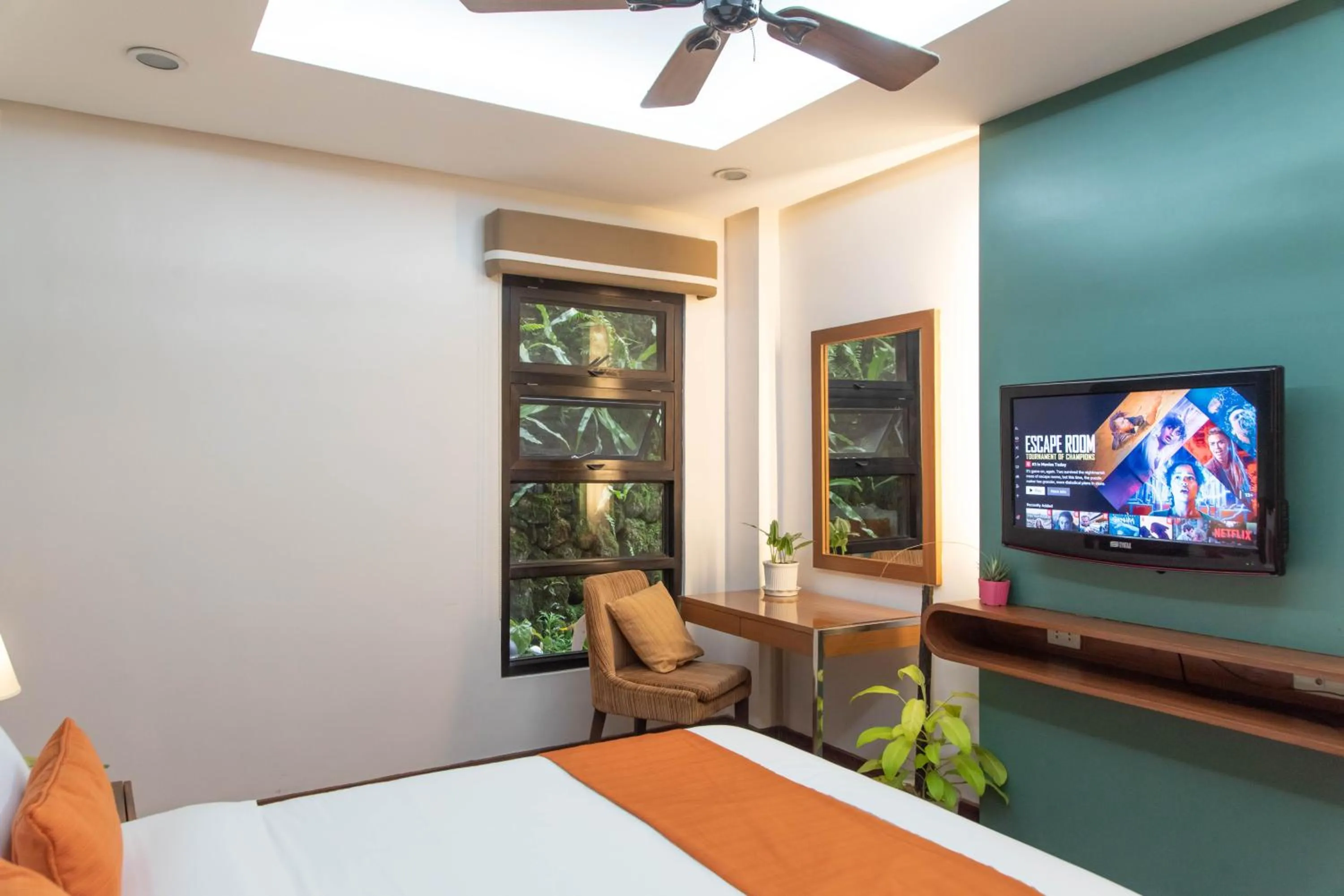 Bed in Giraffe Boutique Hotel