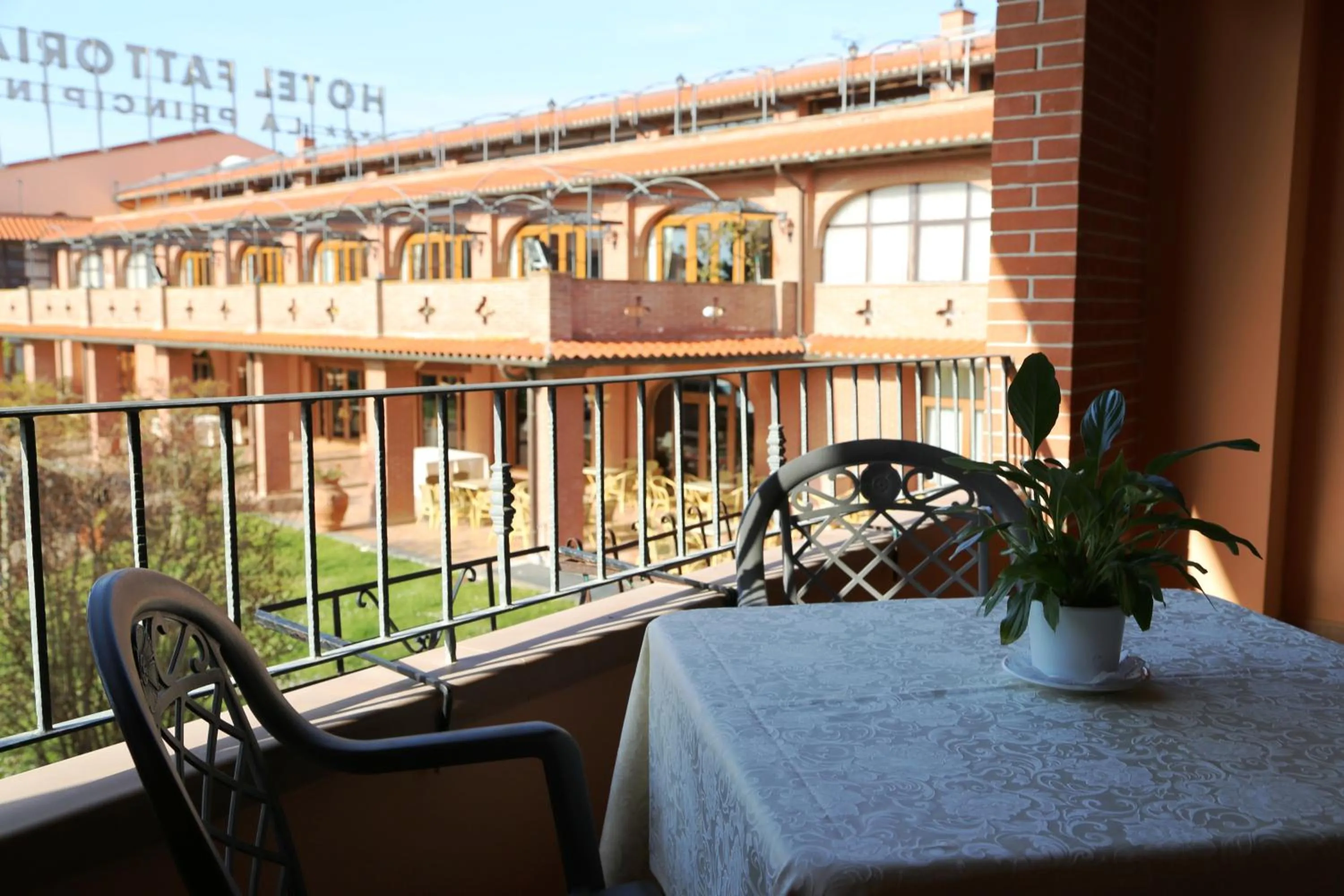 Balcony/Terrace in Fattoria La Principina Hotel & Congress