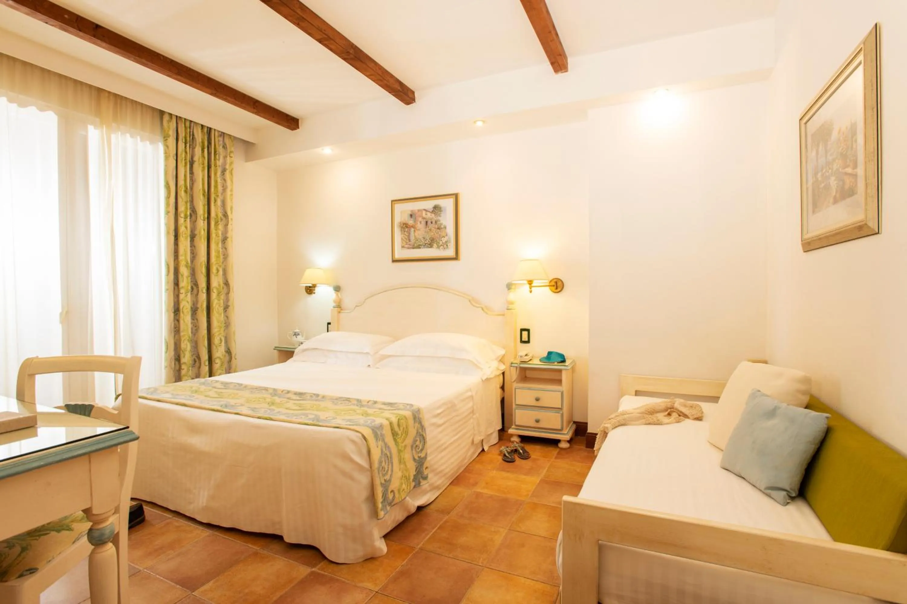 Bedroom, Bed in Fattoria La Principina Hotel & Congress