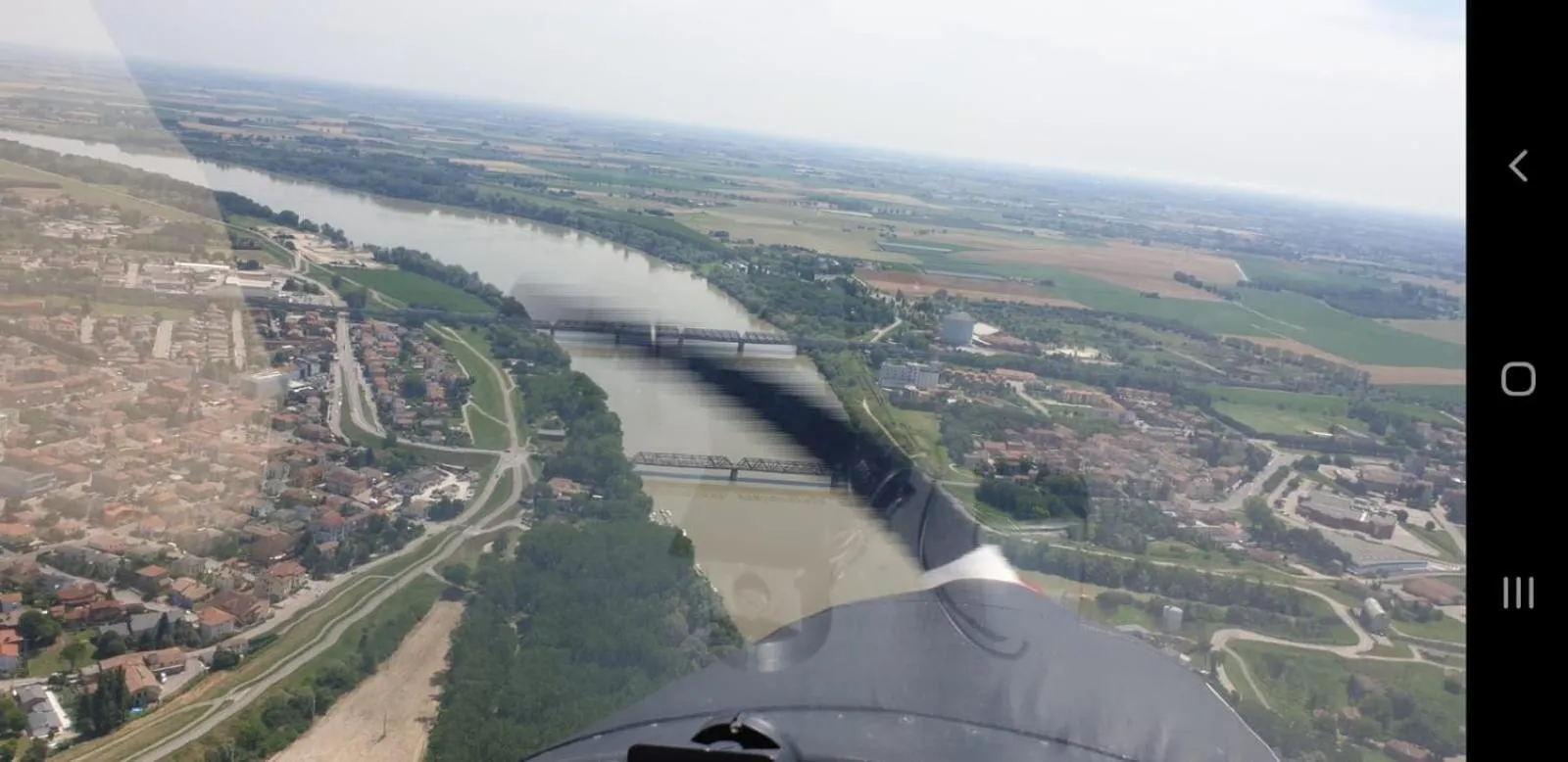Bird's eye view in Da Santo Hotel Ristorante Pizzeria