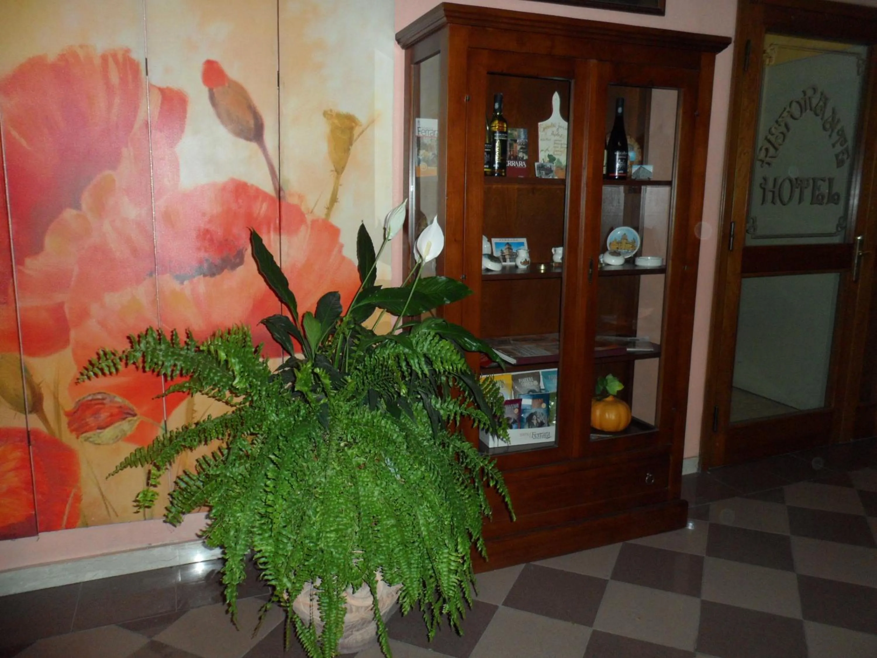 Lobby or reception in Da Santo Hotel Ristorante Pizzeria