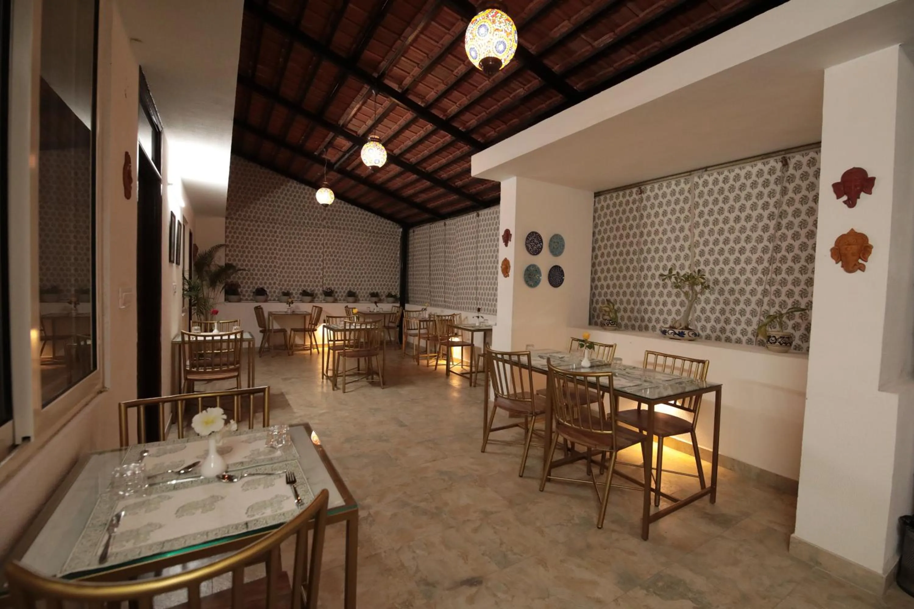 Restaurant/places to eat in Jai Villa - A Boutique Hotel