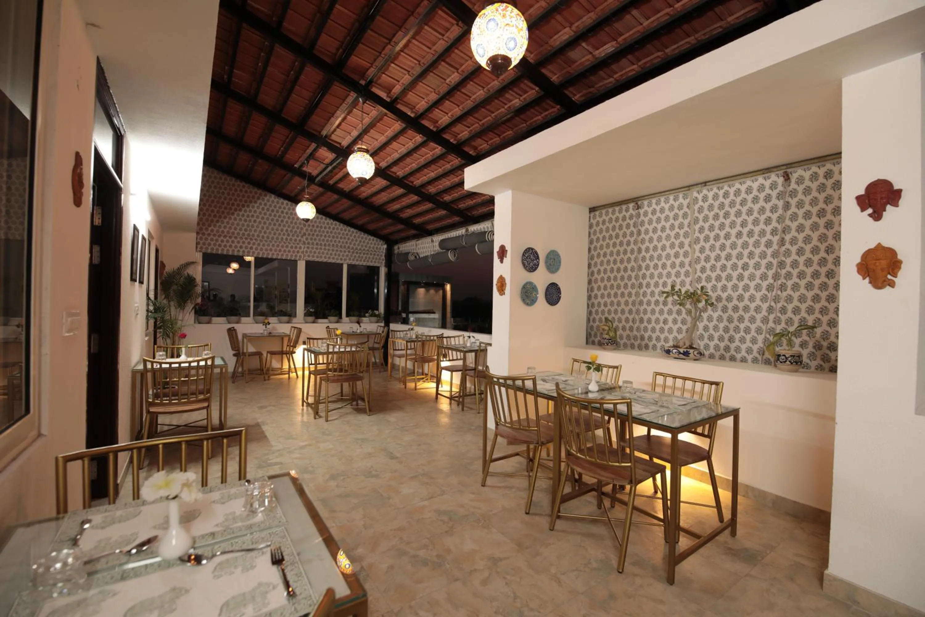 Restaurant/places to eat in Jai Villa - A Boutique Hotel