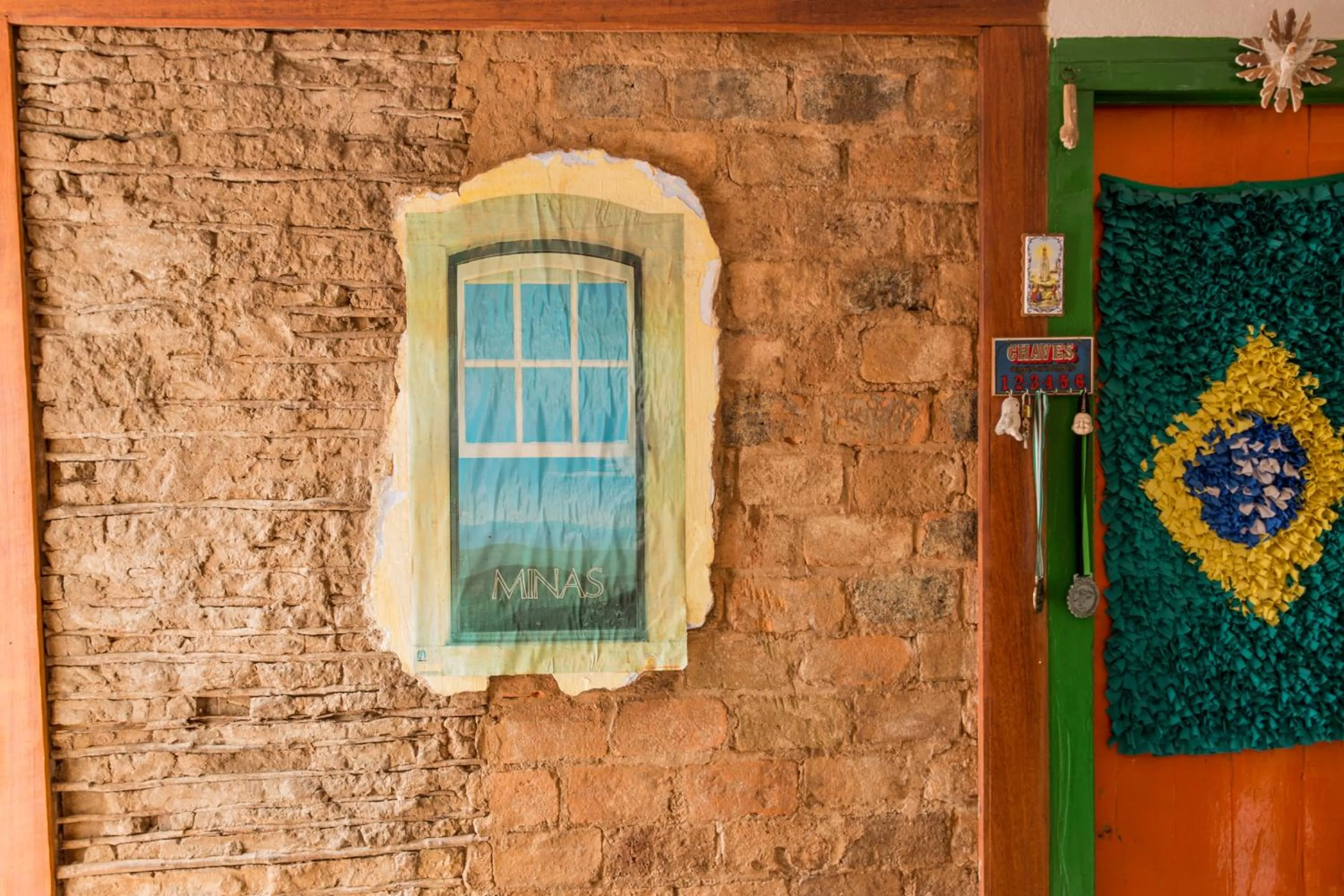 Decorative detail in Pouso da Passagem B&B