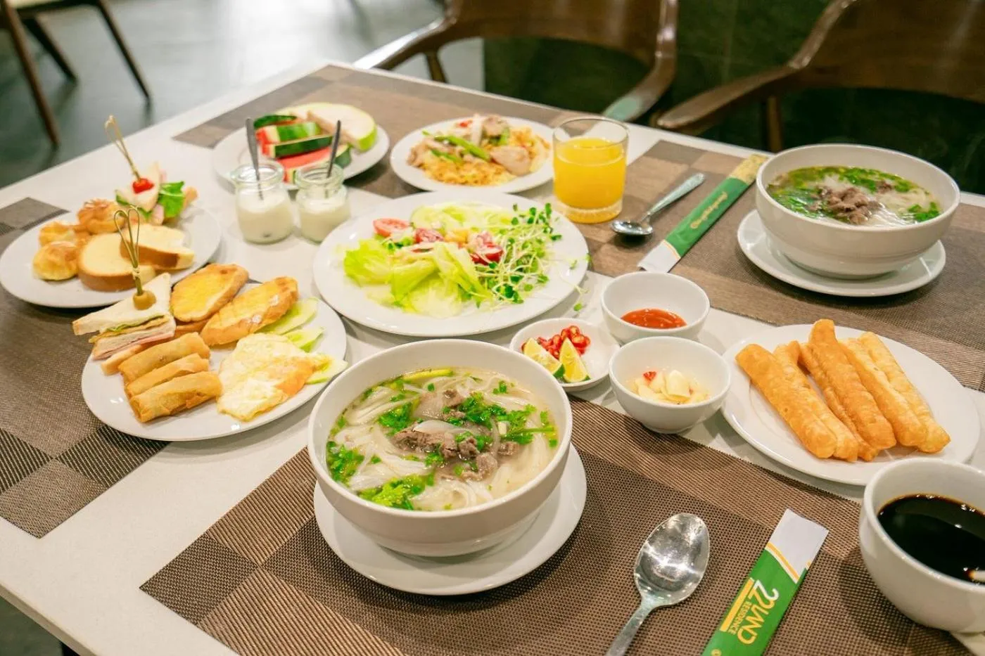 Breakfast in Sunny 22Land Residence Hotel 2