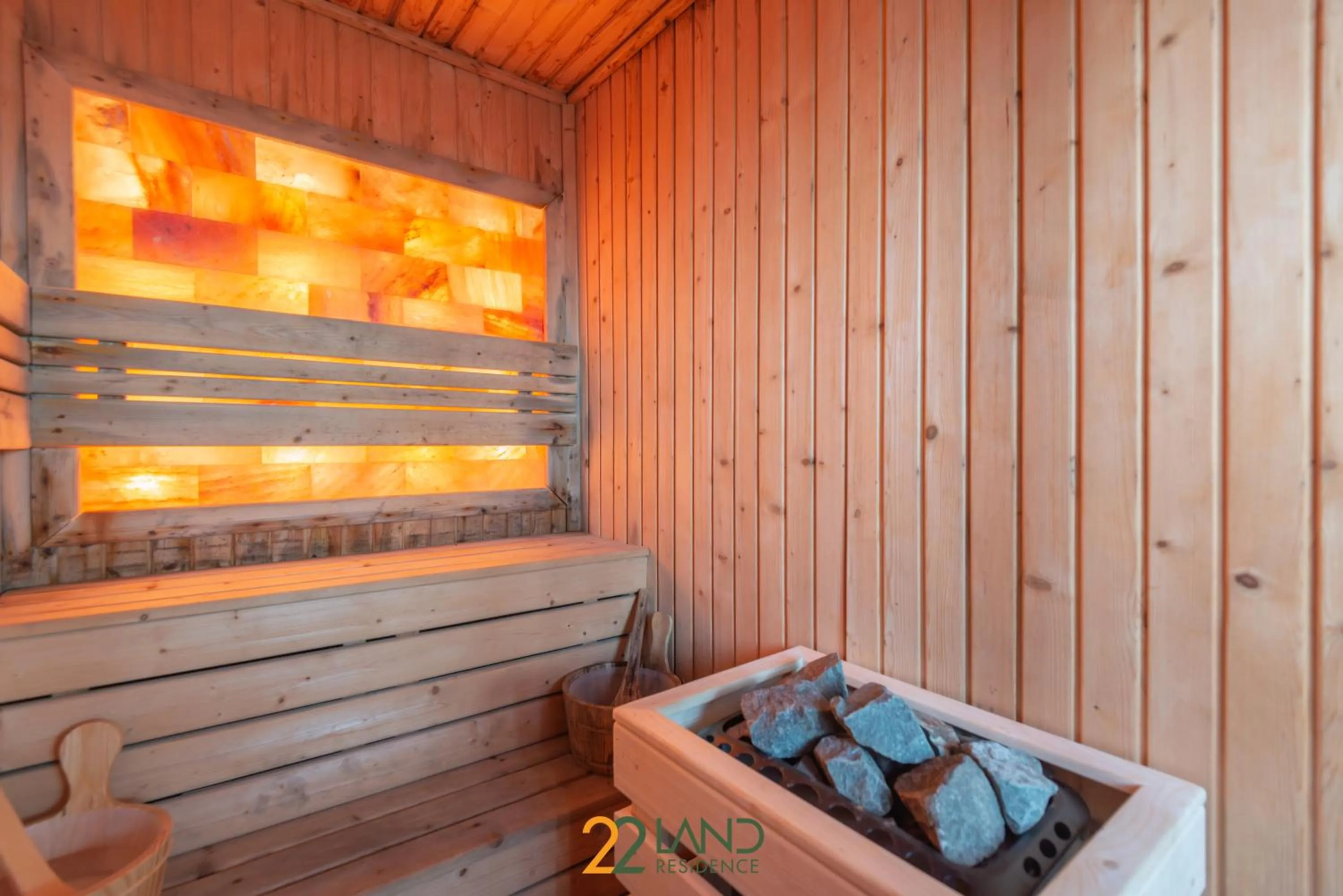 Sauna in Sunny 22Land Residence Hotel 2