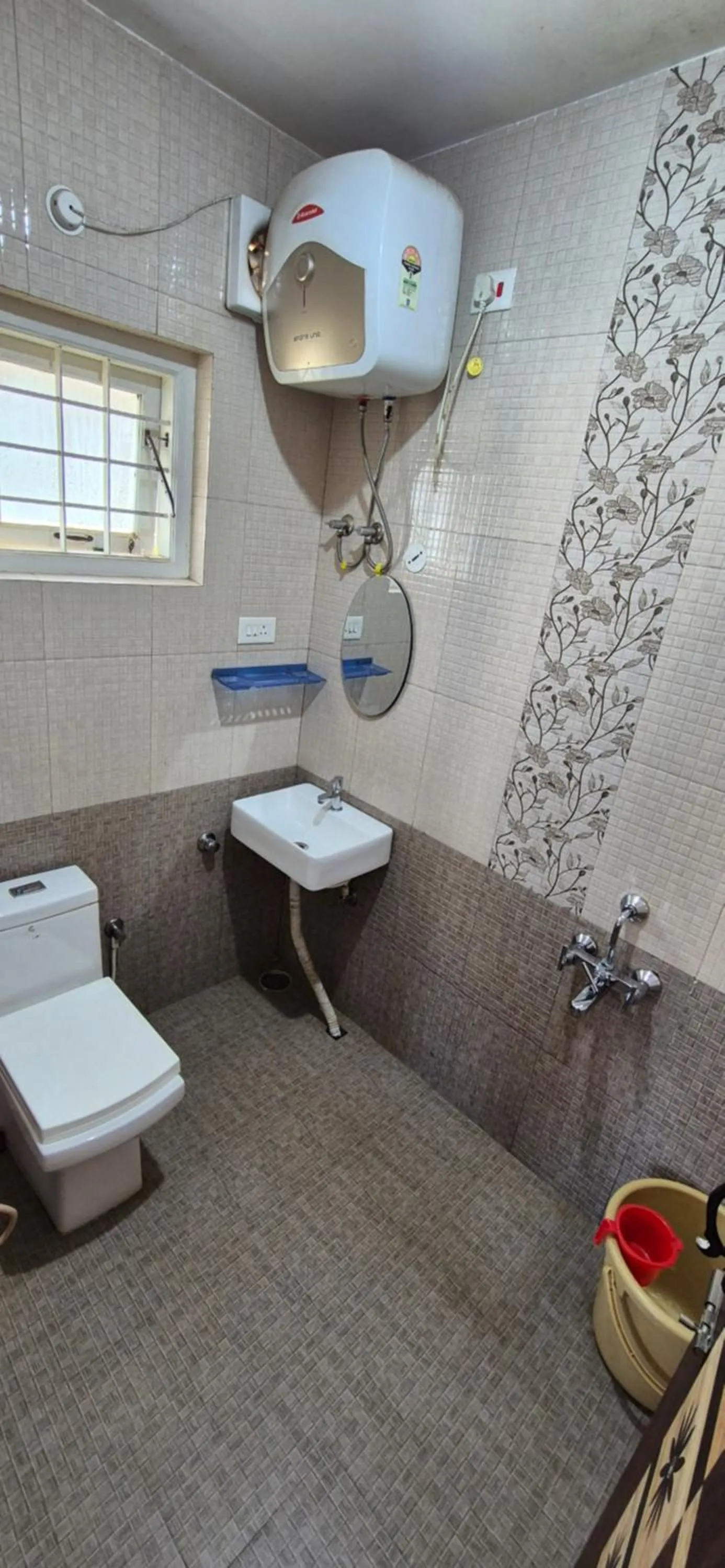 Bathroom in Karpagam Residency