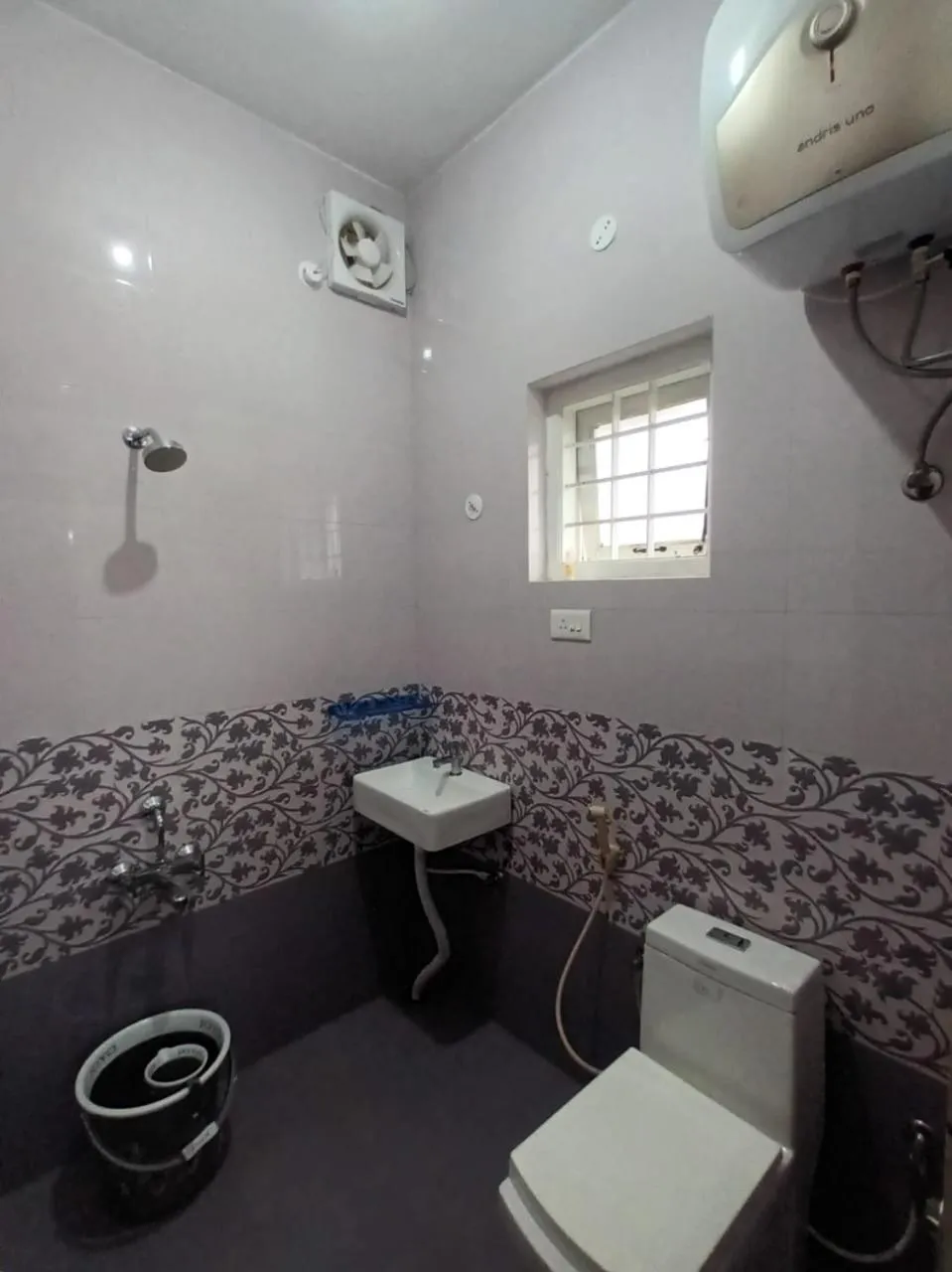 Toilet in Karpagam Residency