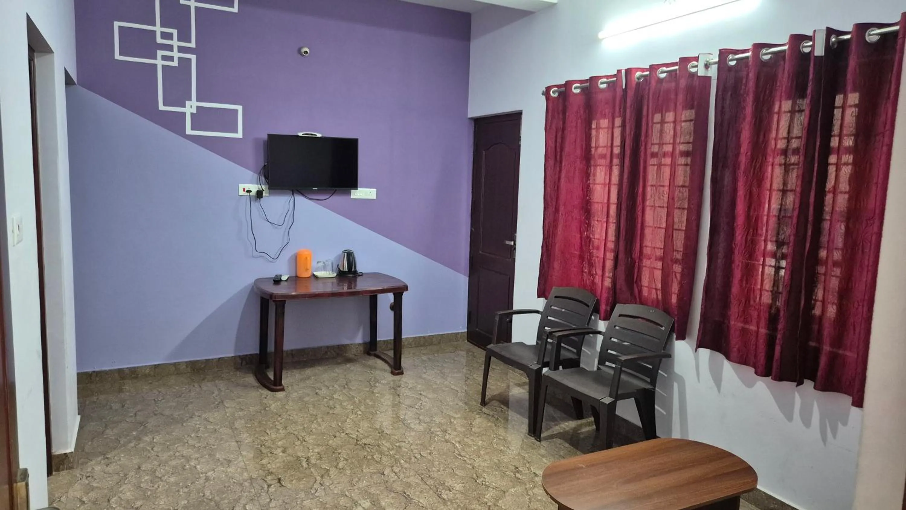 Living room in Karpagam Residency