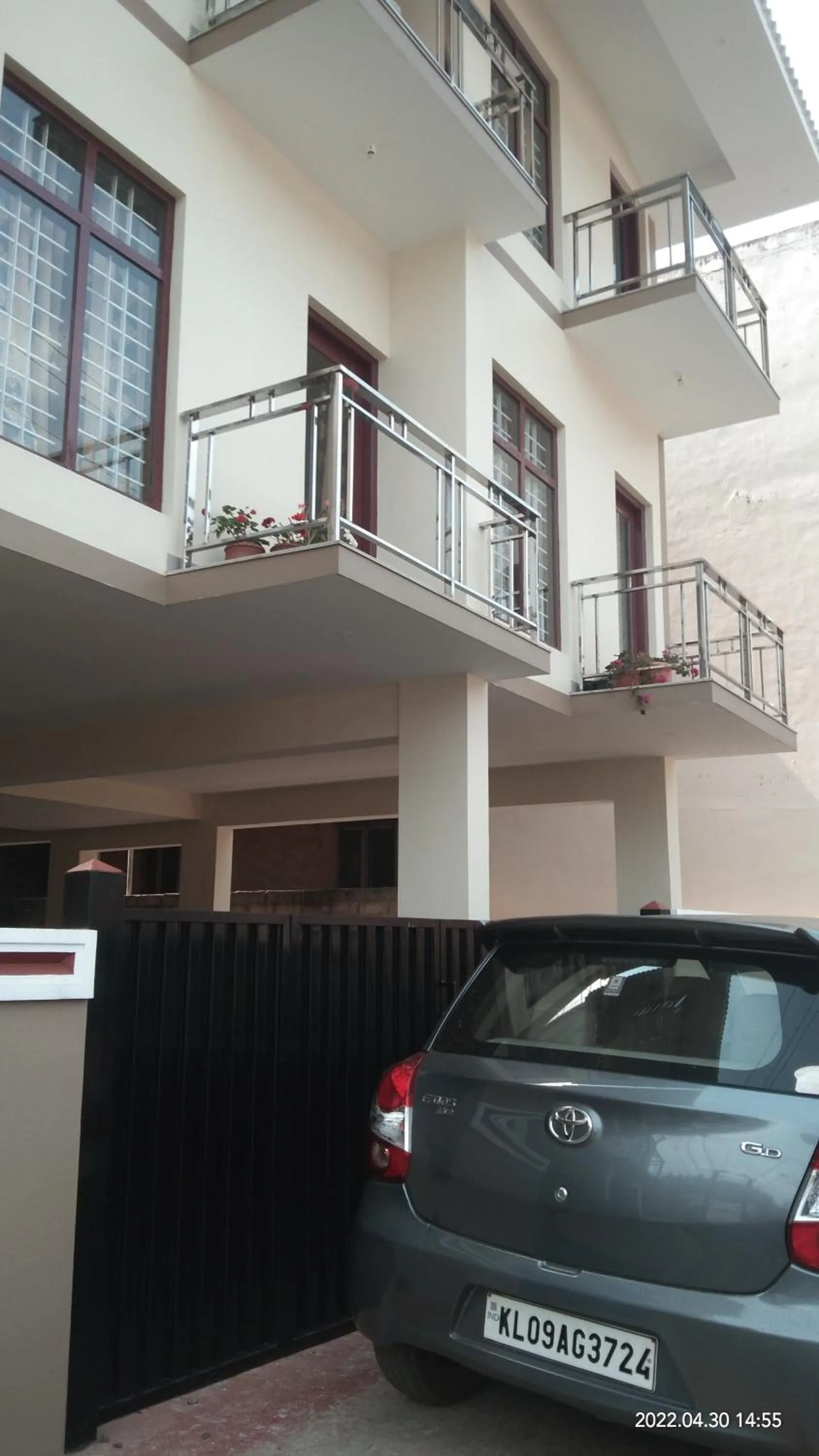Balcony/Terrace in Karpagam Residency