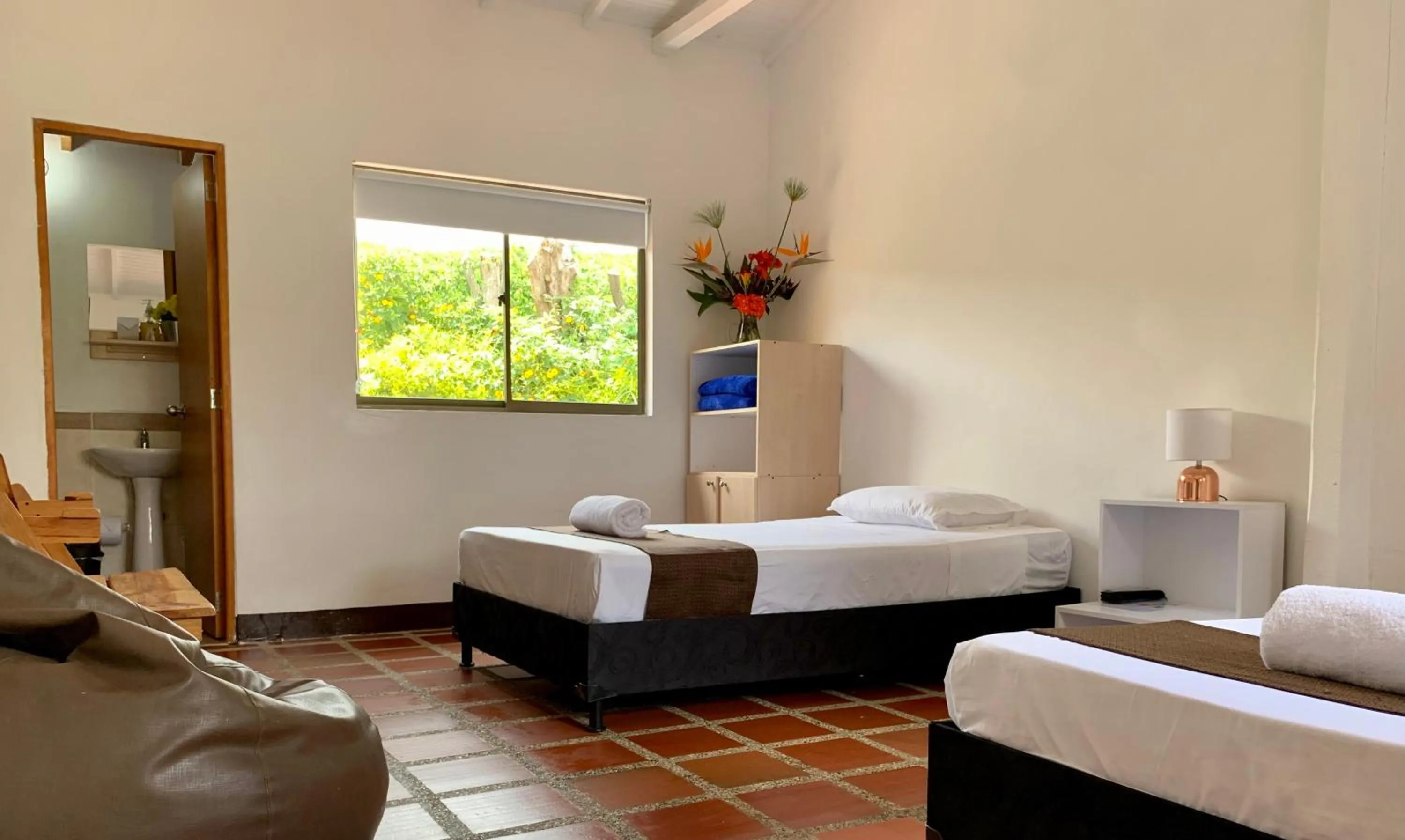 Bedroom, Bed in Hotel CSI Llanogrande