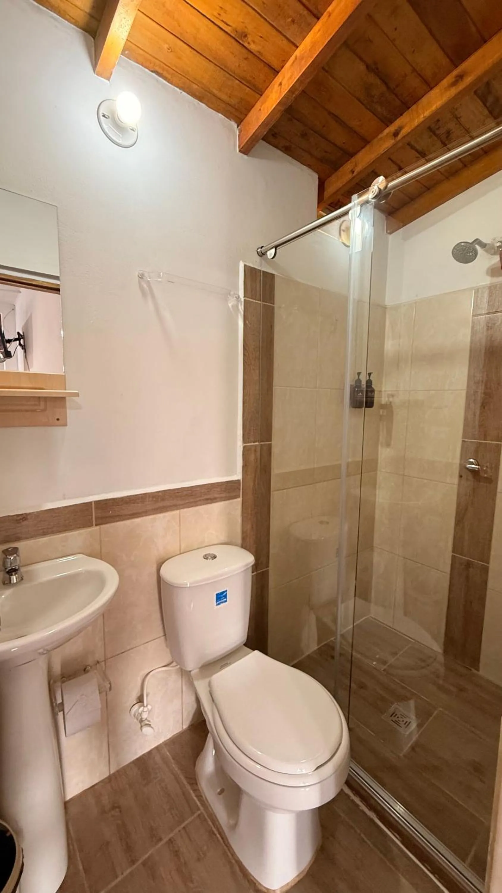 Bathroom in Hotel CSI Llanogrande