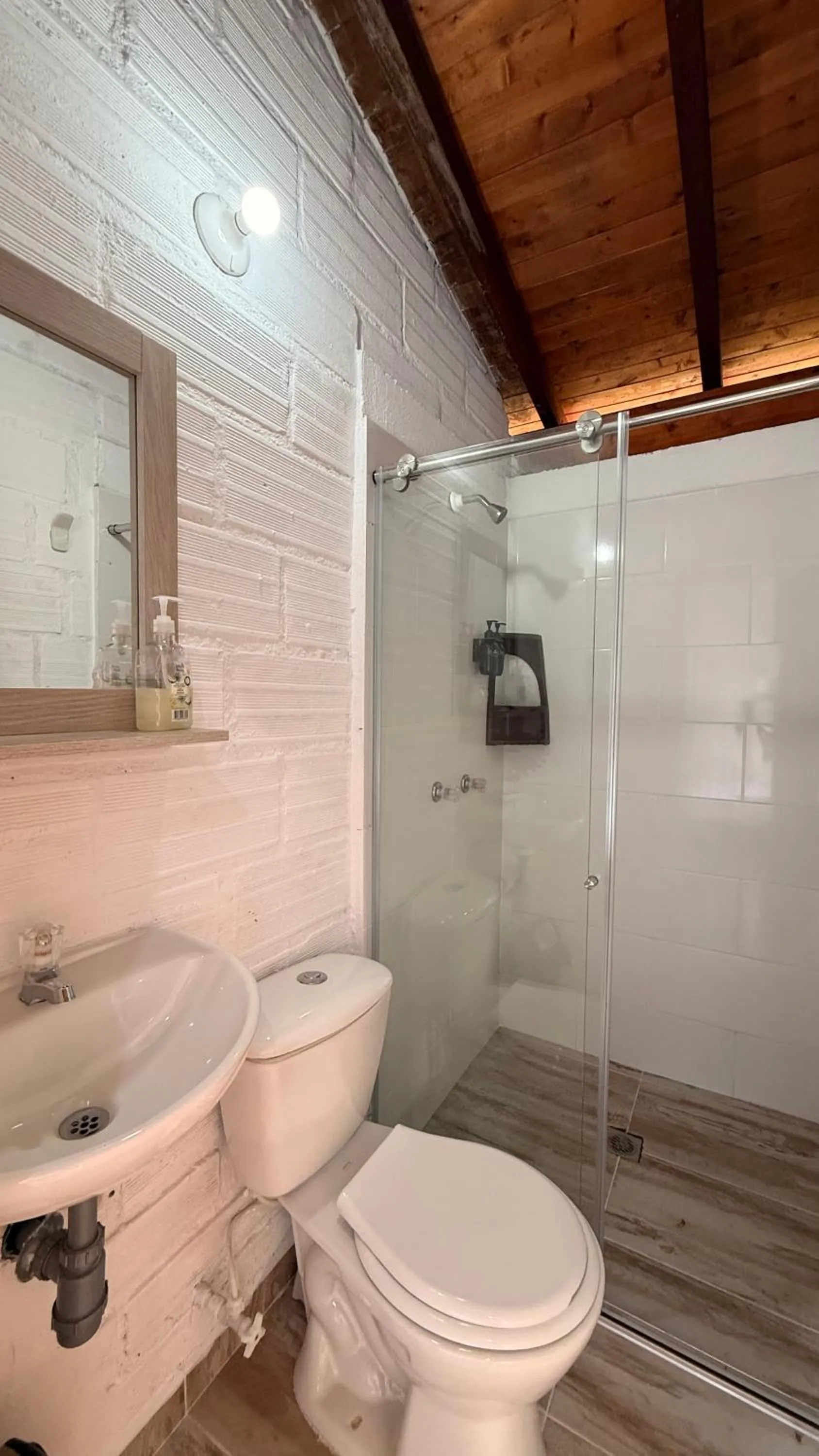 Bathroom in Hotel CSI Llanogrande