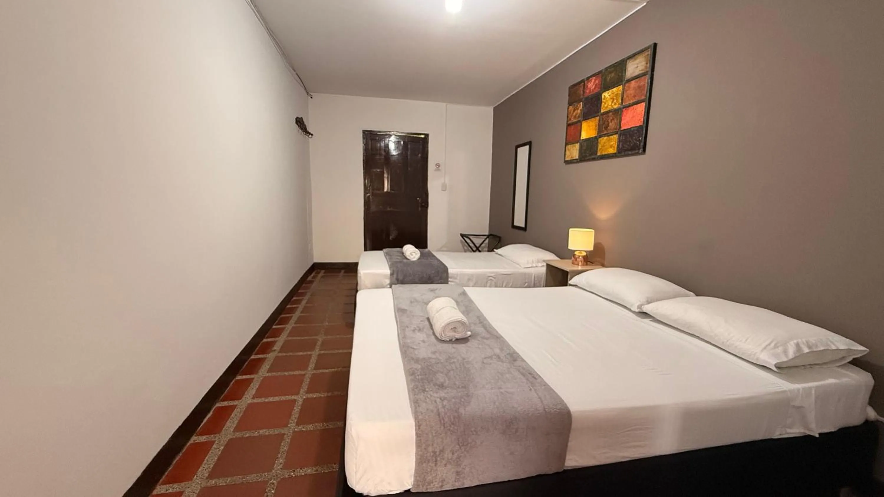 Bed in Hotel CSI Llanogrande