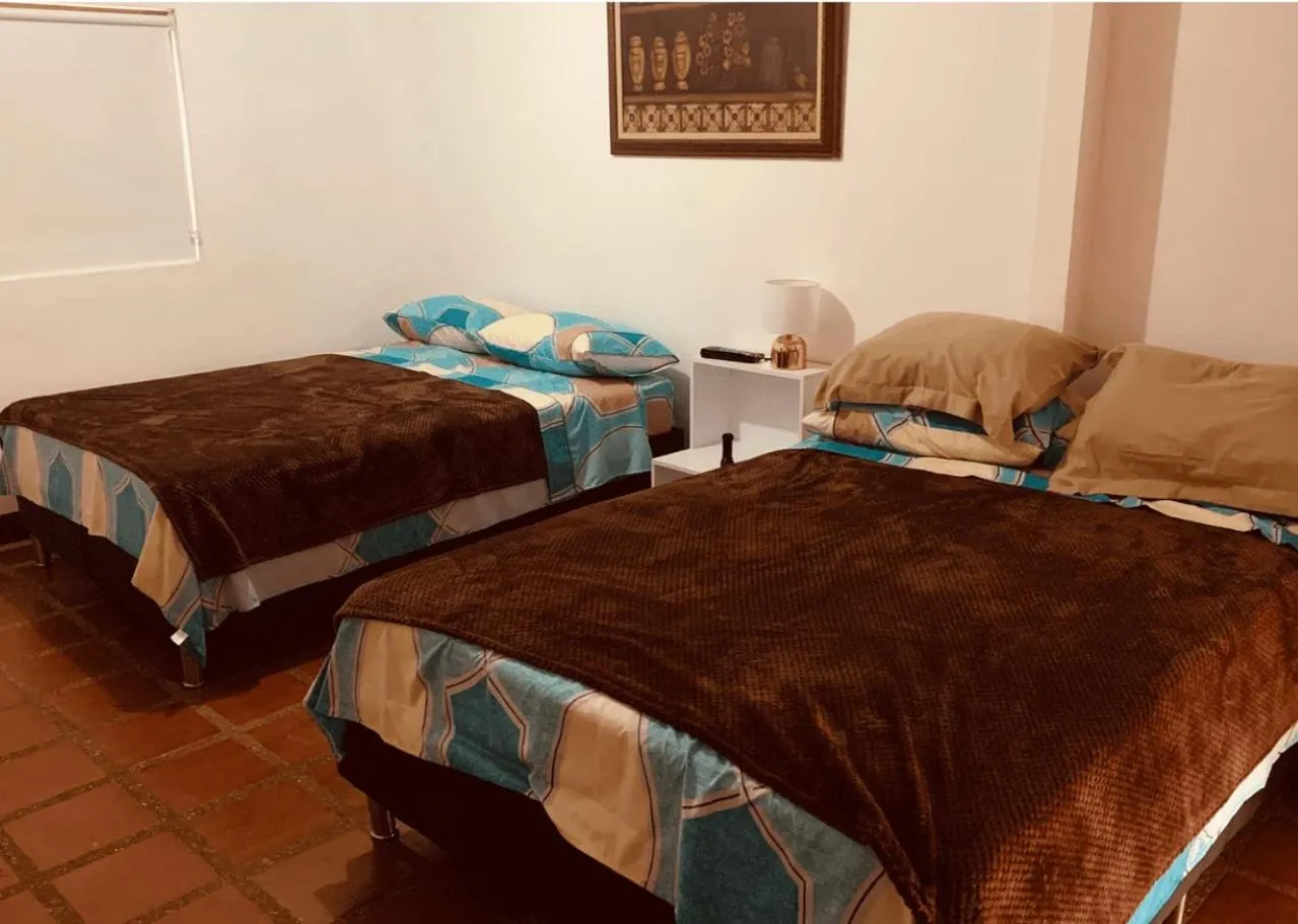 Bed in Hotel CSI Llanogrande