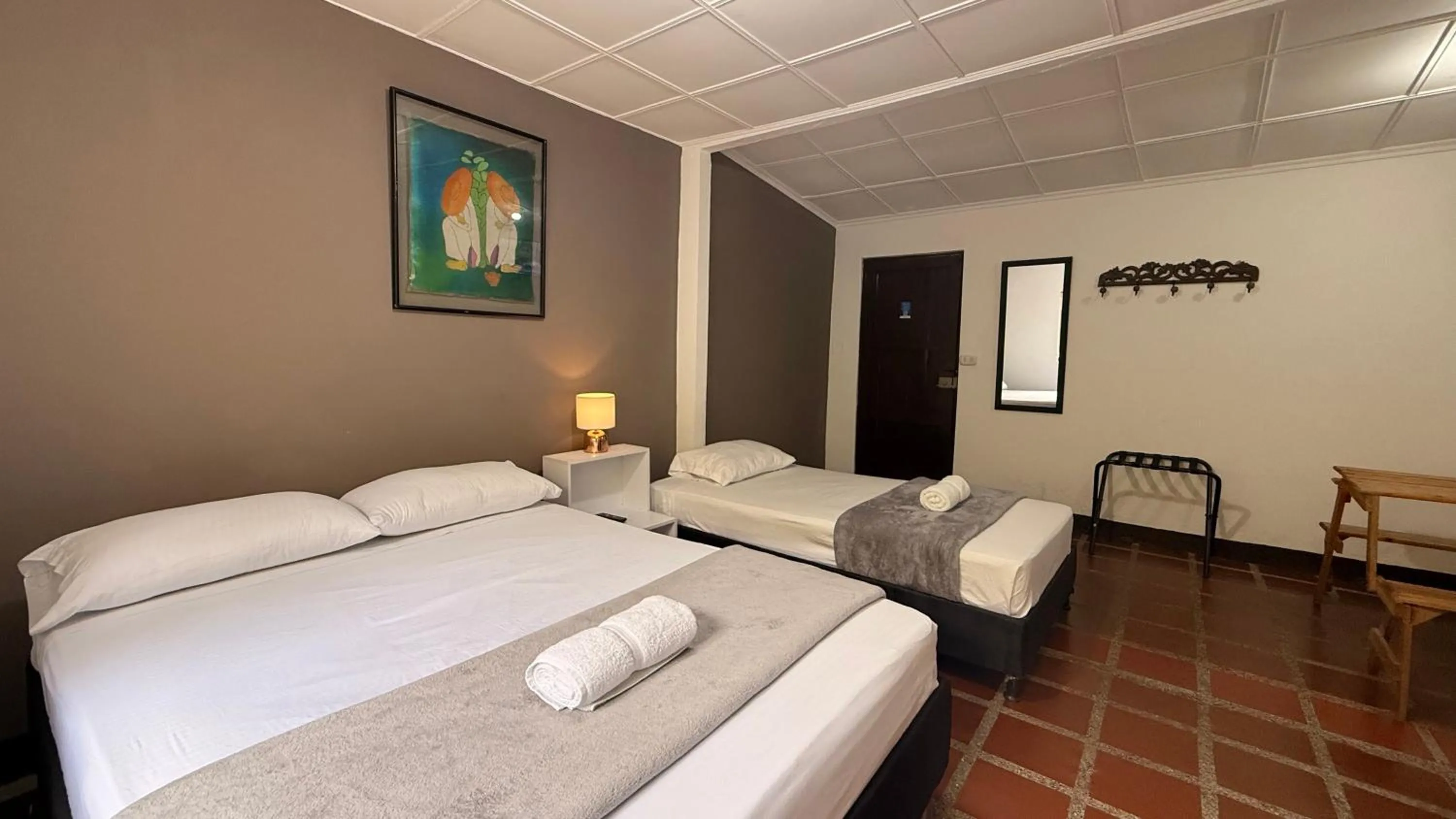 Photo of the whole room, Bed in Hotel CSI Llanogrande