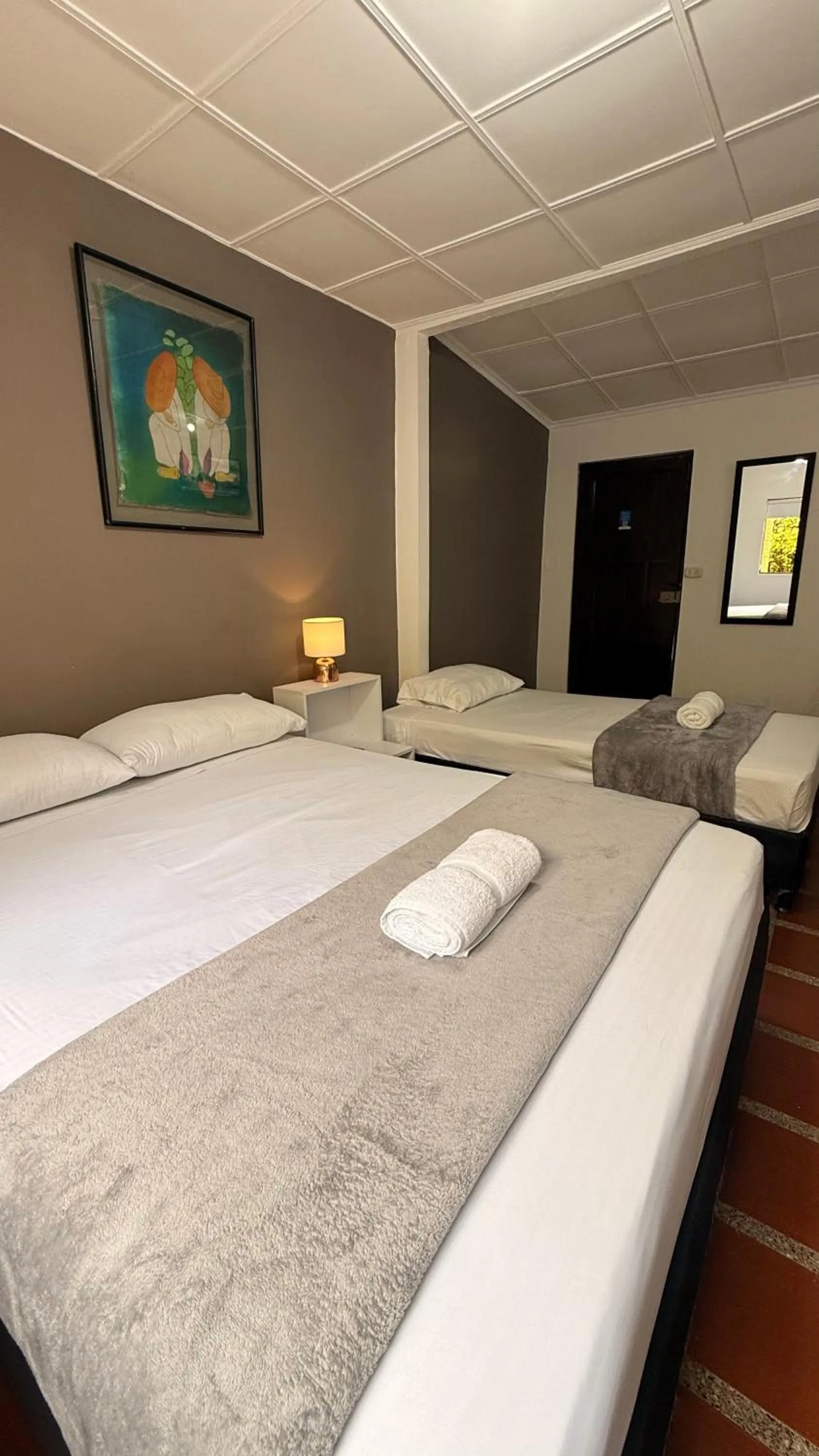 Bed in Hotel CSI Llanogrande