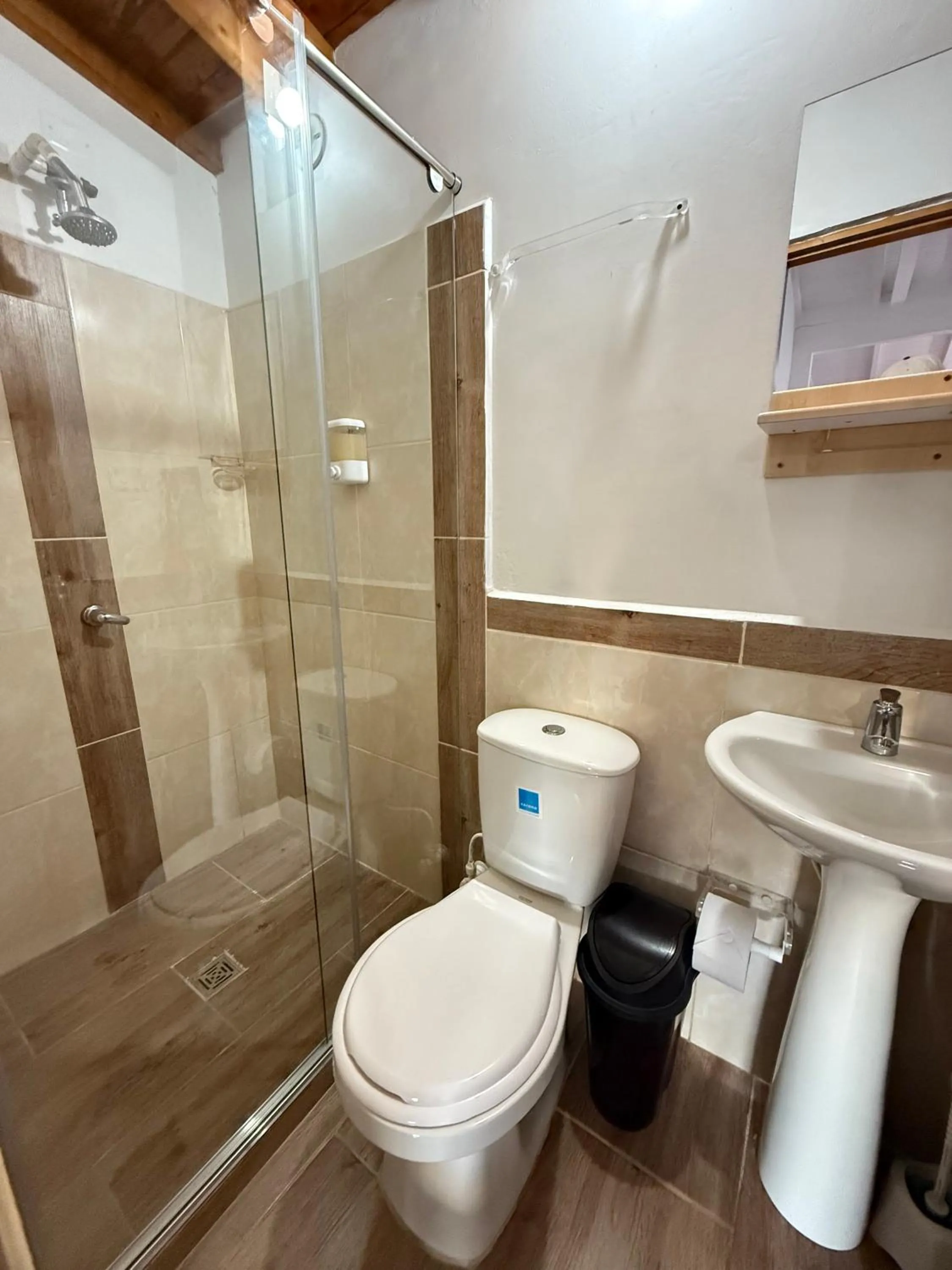 Bathroom in Hotel CSI Llanogrande