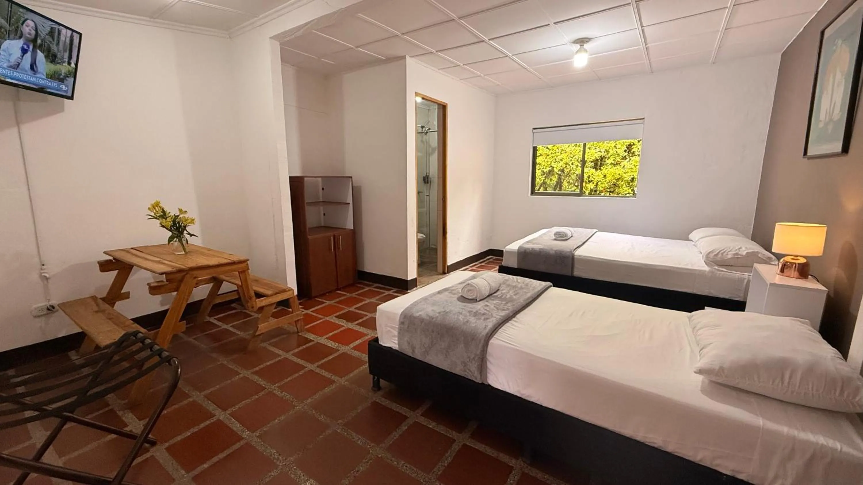 Photo of the whole room, Bed in Hotel CSI Llanogrande