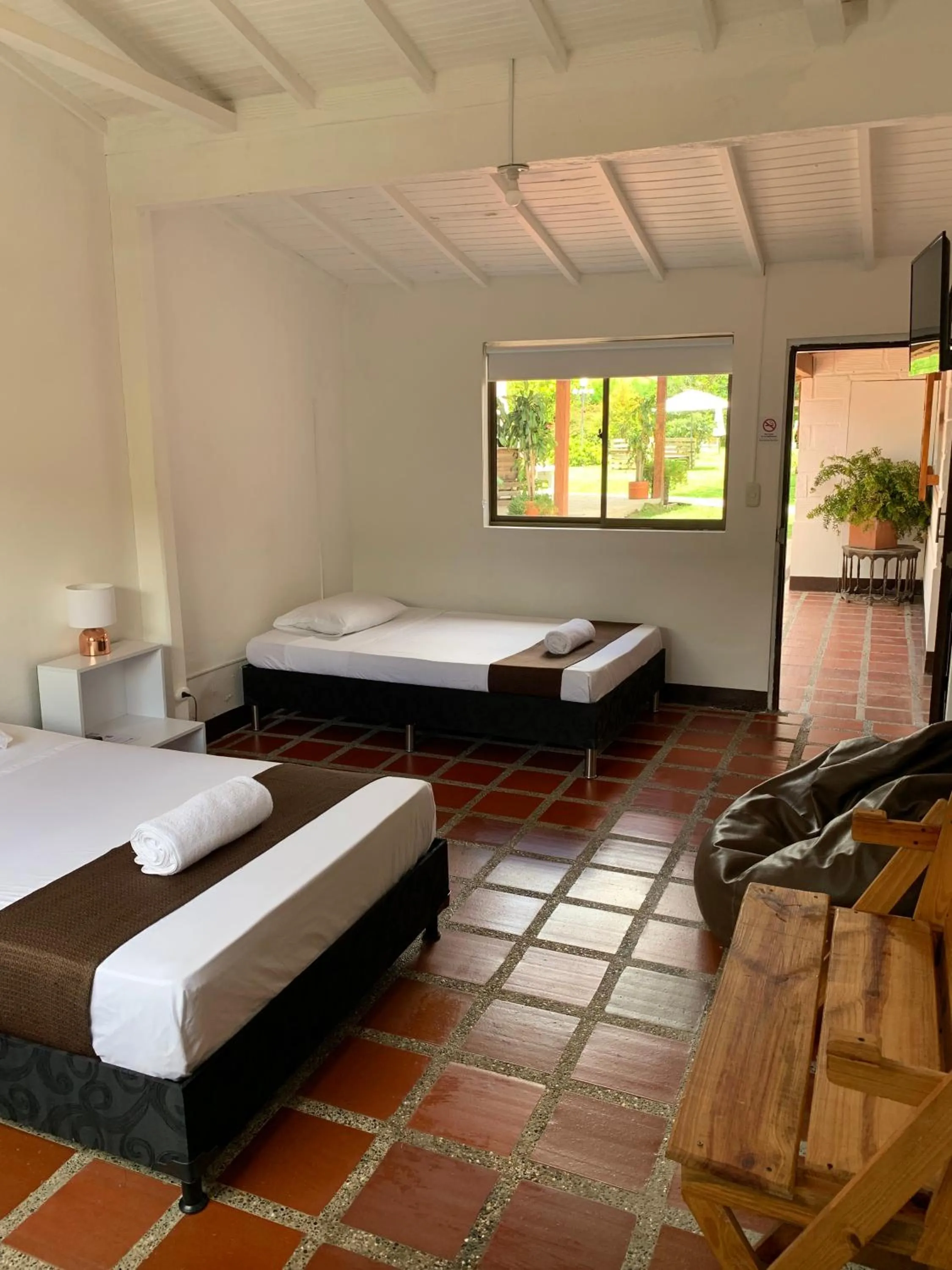 Bed in Hotel CSI Llanogrande