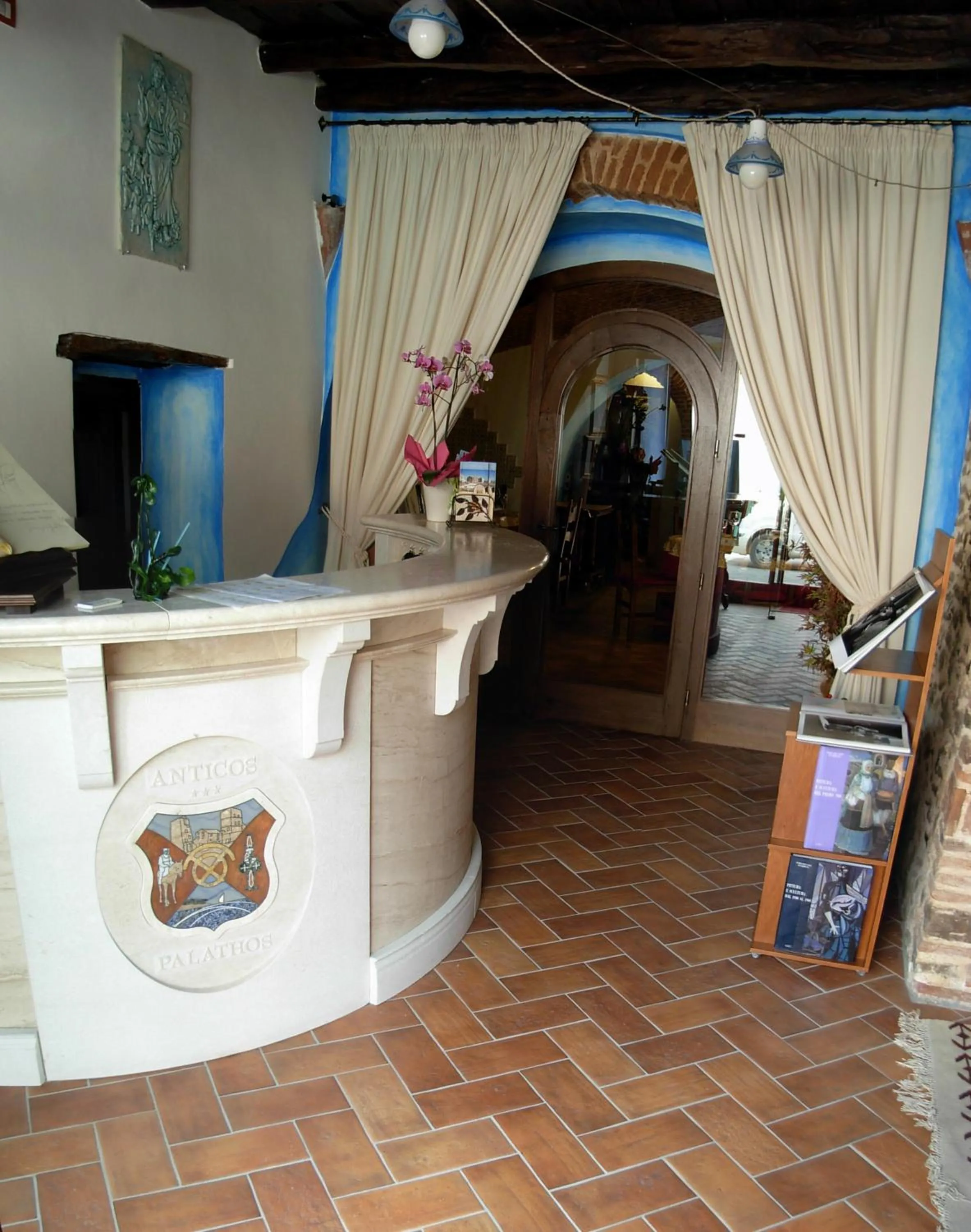 Lobby or reception in Hotel Anticos Palathos