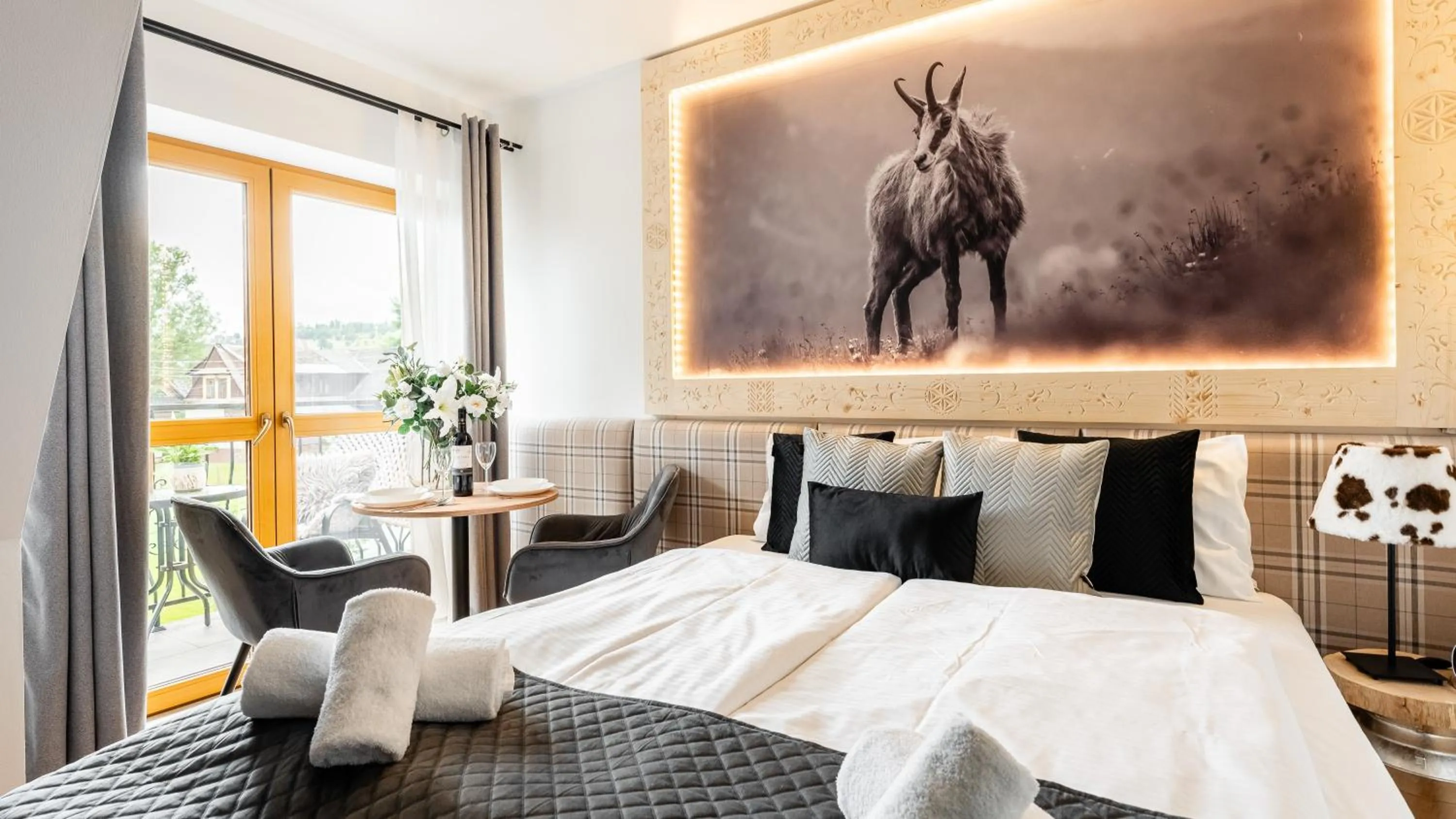 Bed in Aparthotel Delta Białka