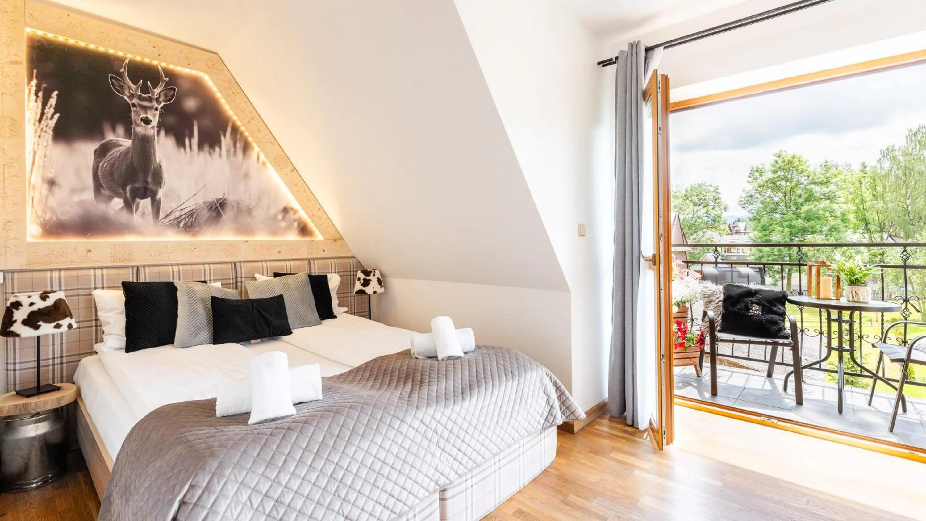 Bed in Aparthotel Delta Białka