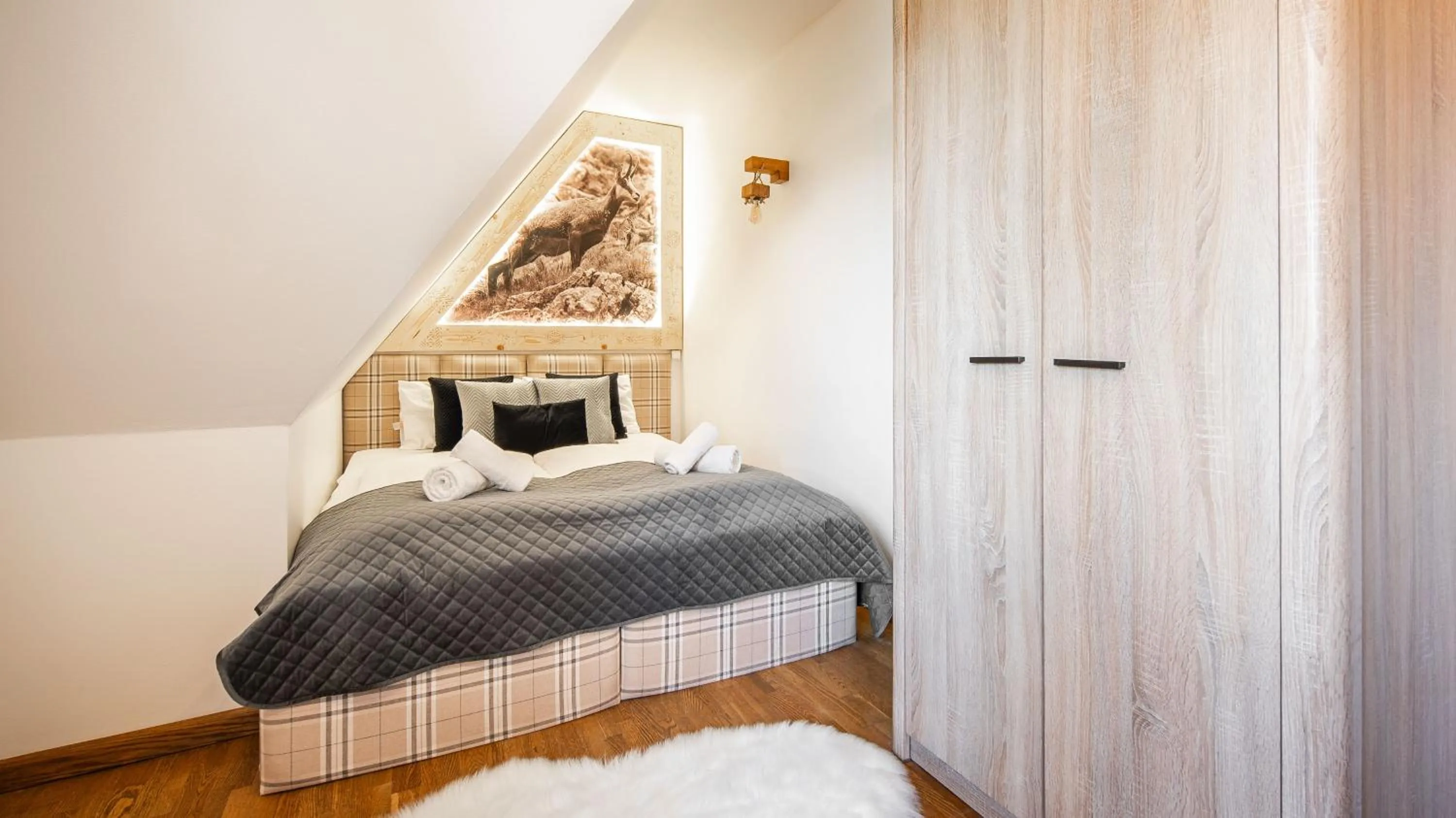 Bed in Aparthotel Delta Białka