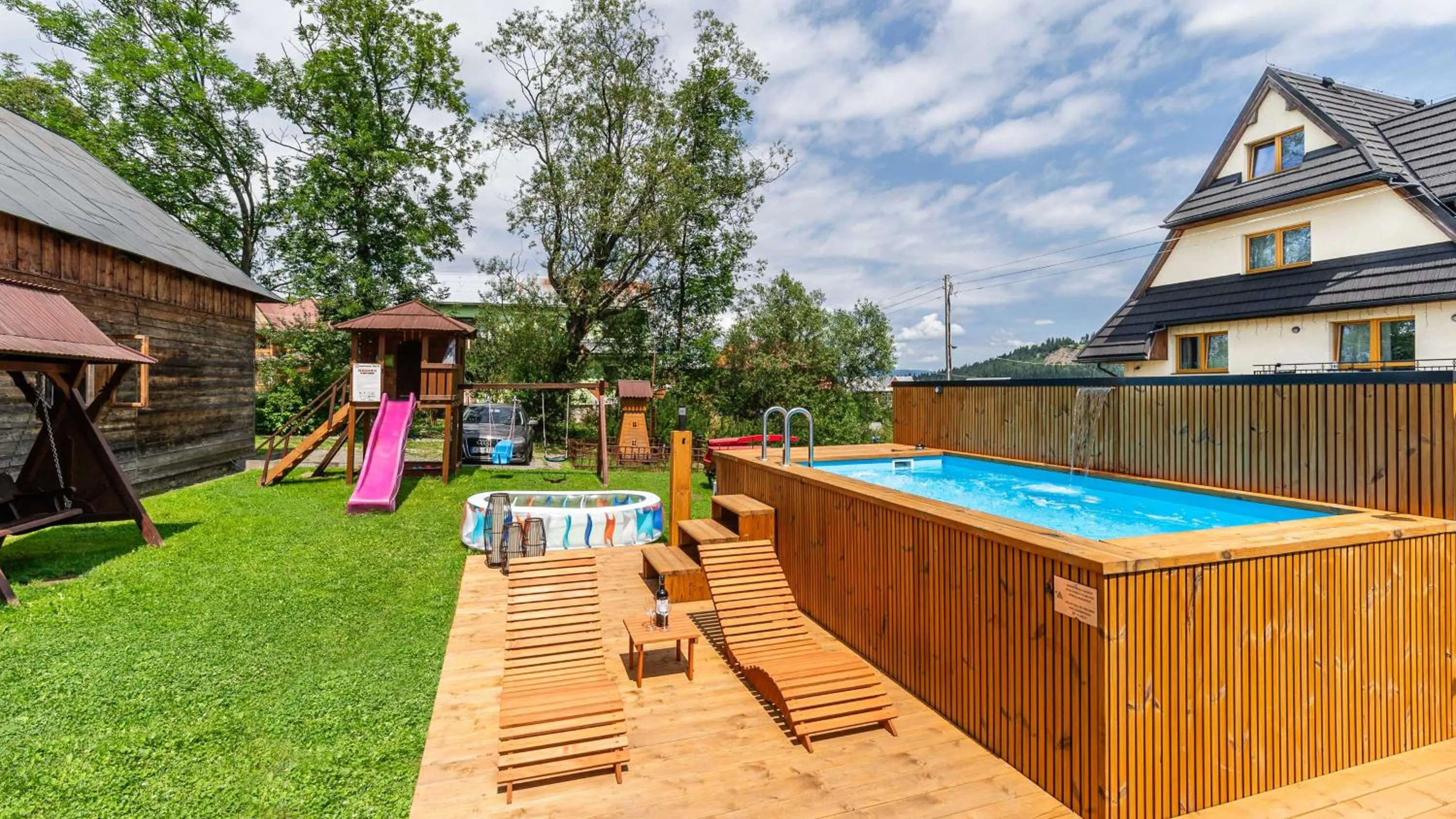 Children play ground in Aparthotel Delta Białka