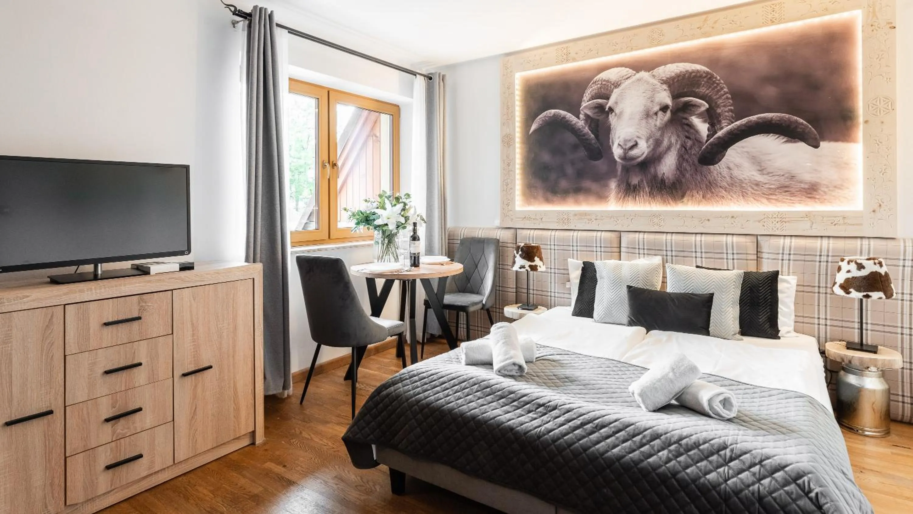 Bed in Aparthotel Delta Białka