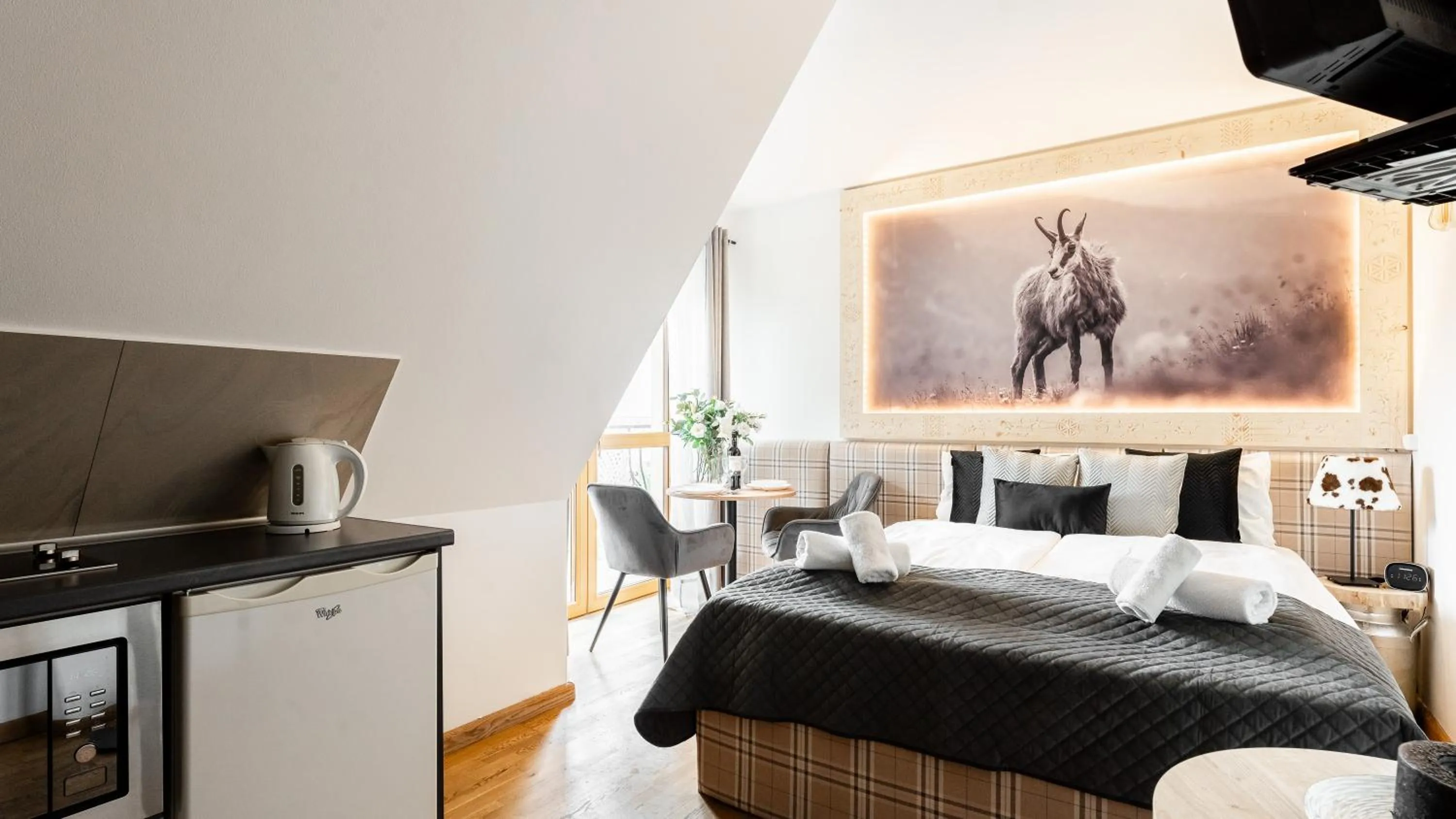 Bed in Aparthotel Delta Białka